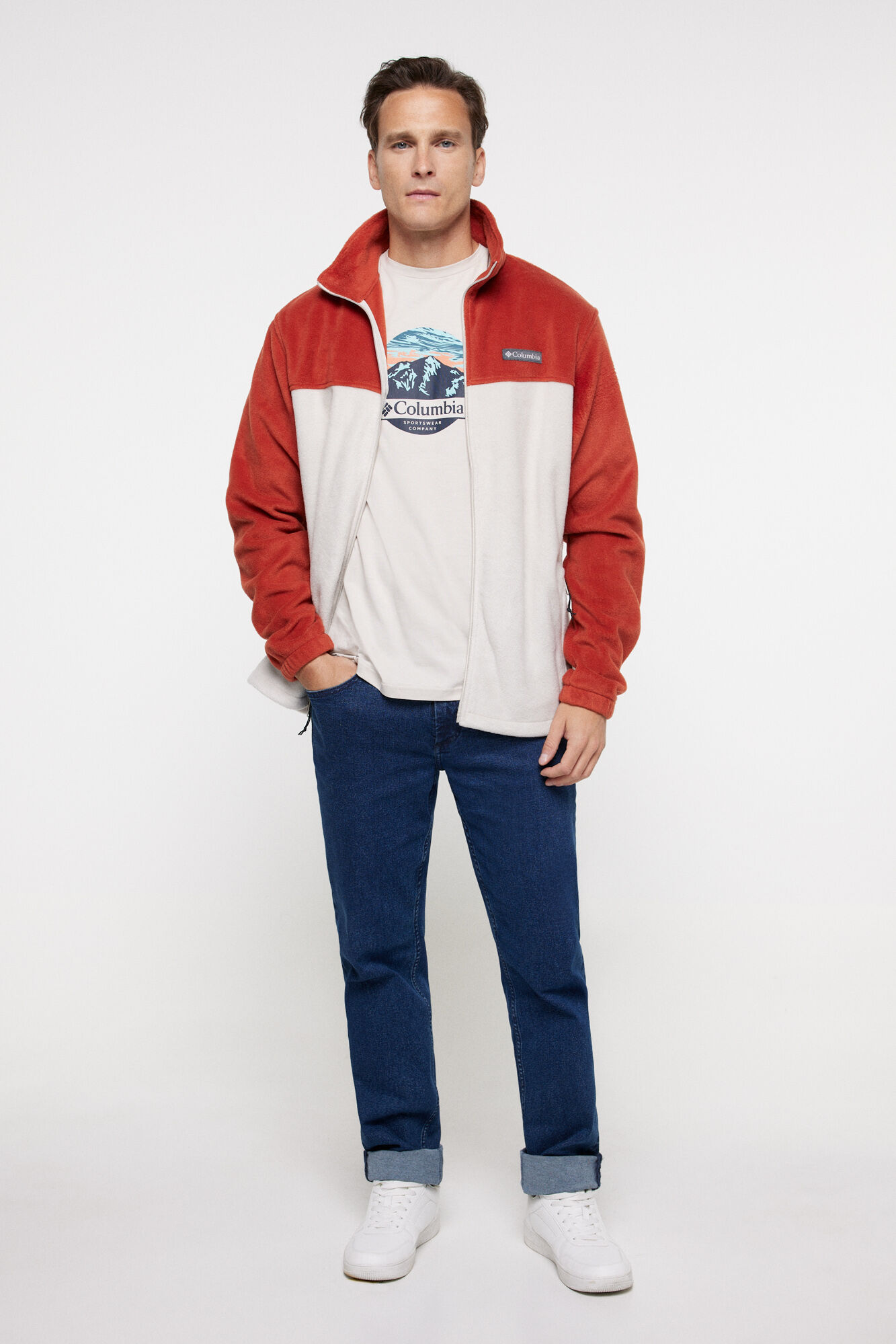 Columbia Steens Mountain 2.0 fleece jacket&trade; for men red