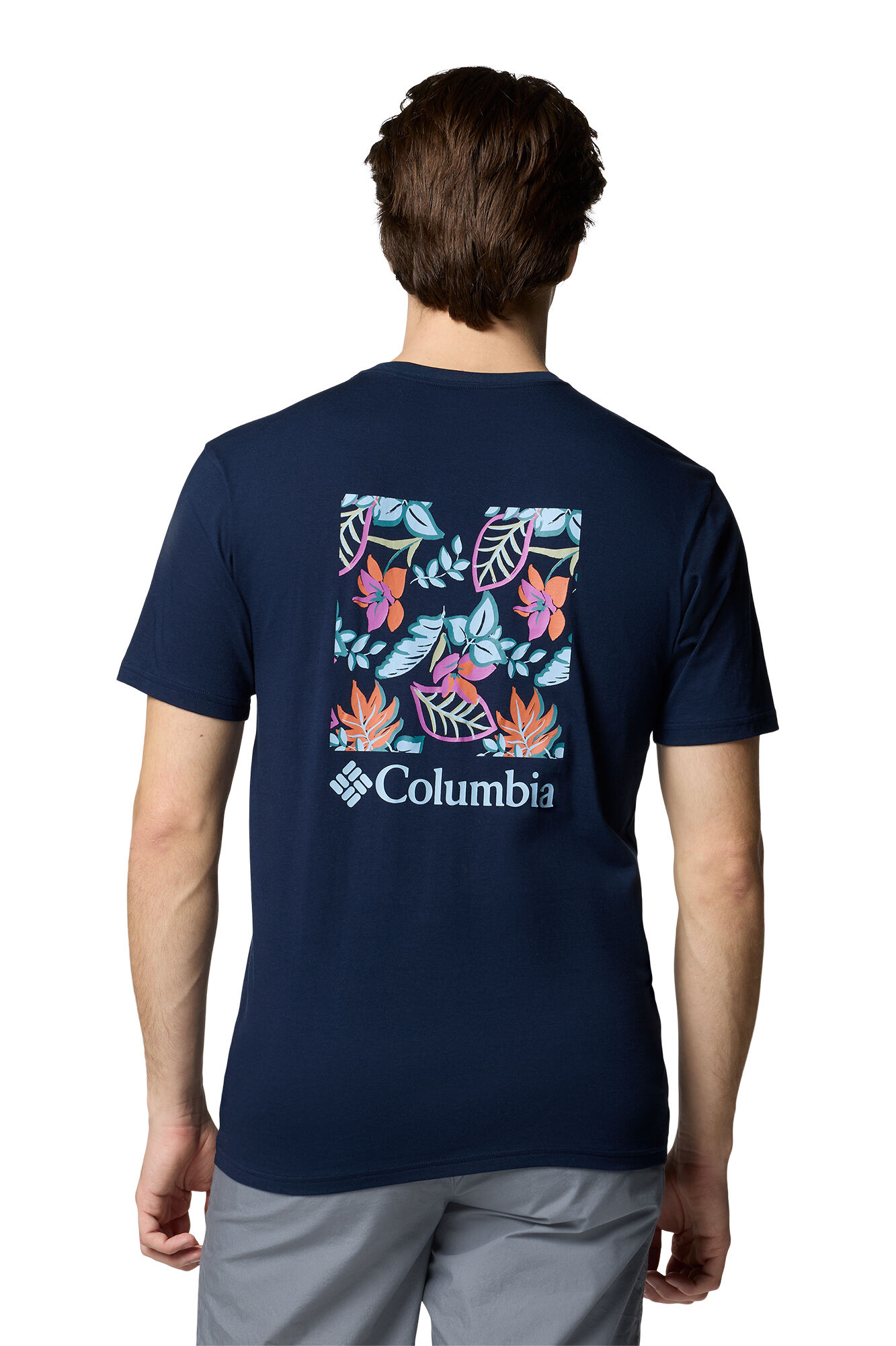 Columbia Camiseta de manga corta North Cascades&trade; de Columbia para hombre azul