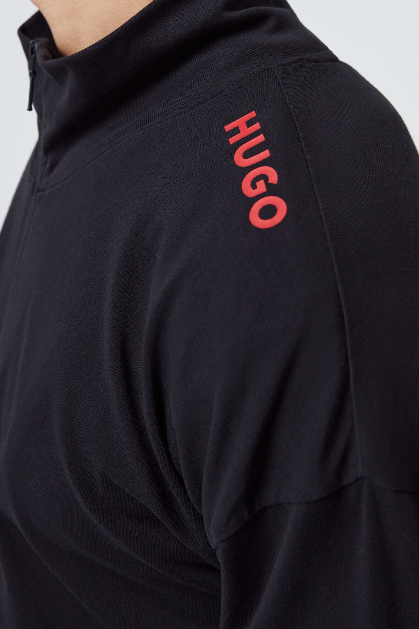 HUGO Chaqueta de punto negro