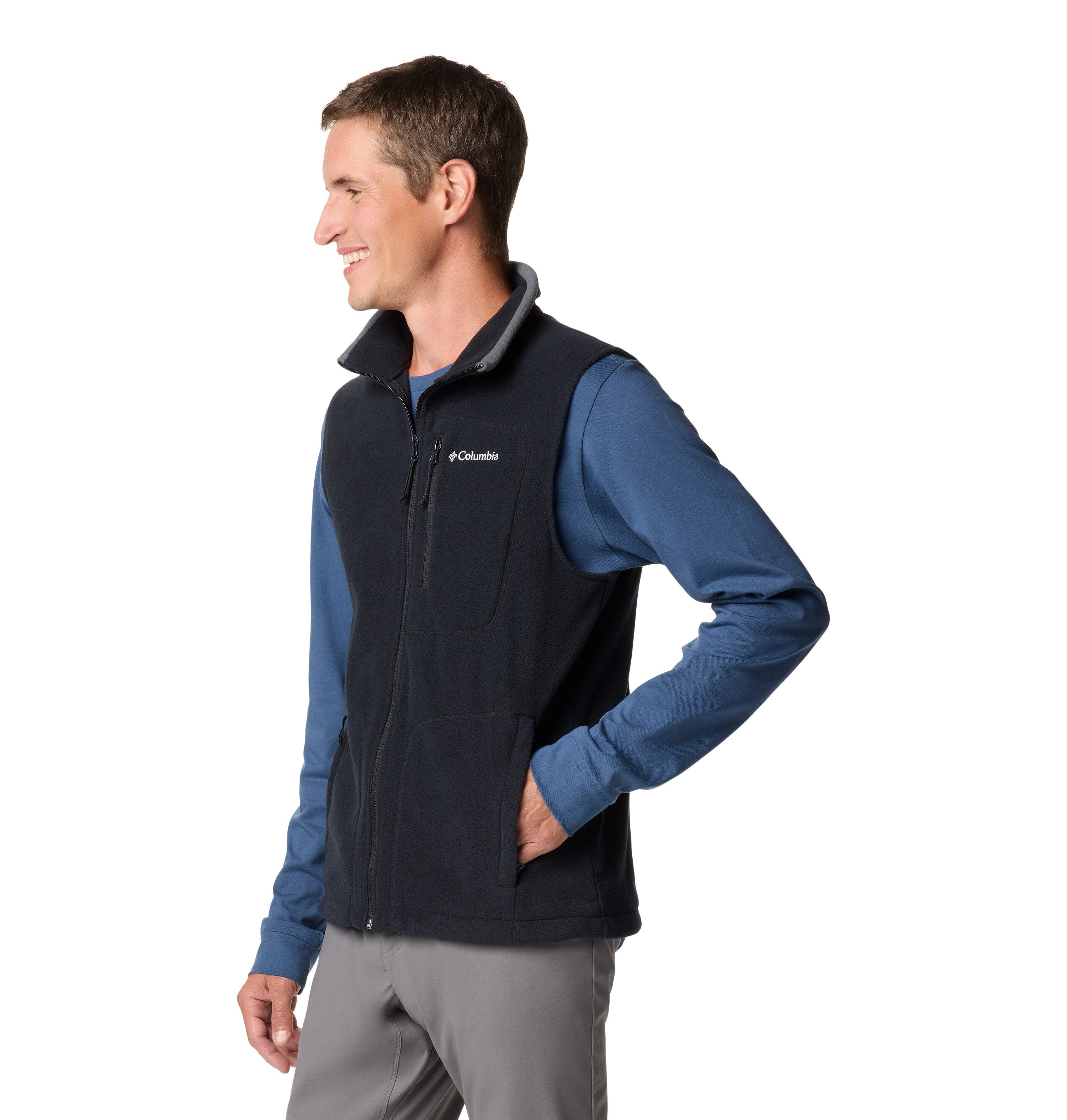 Columbia Columbia for men 's Fast Trek&trade; fleece Vest black