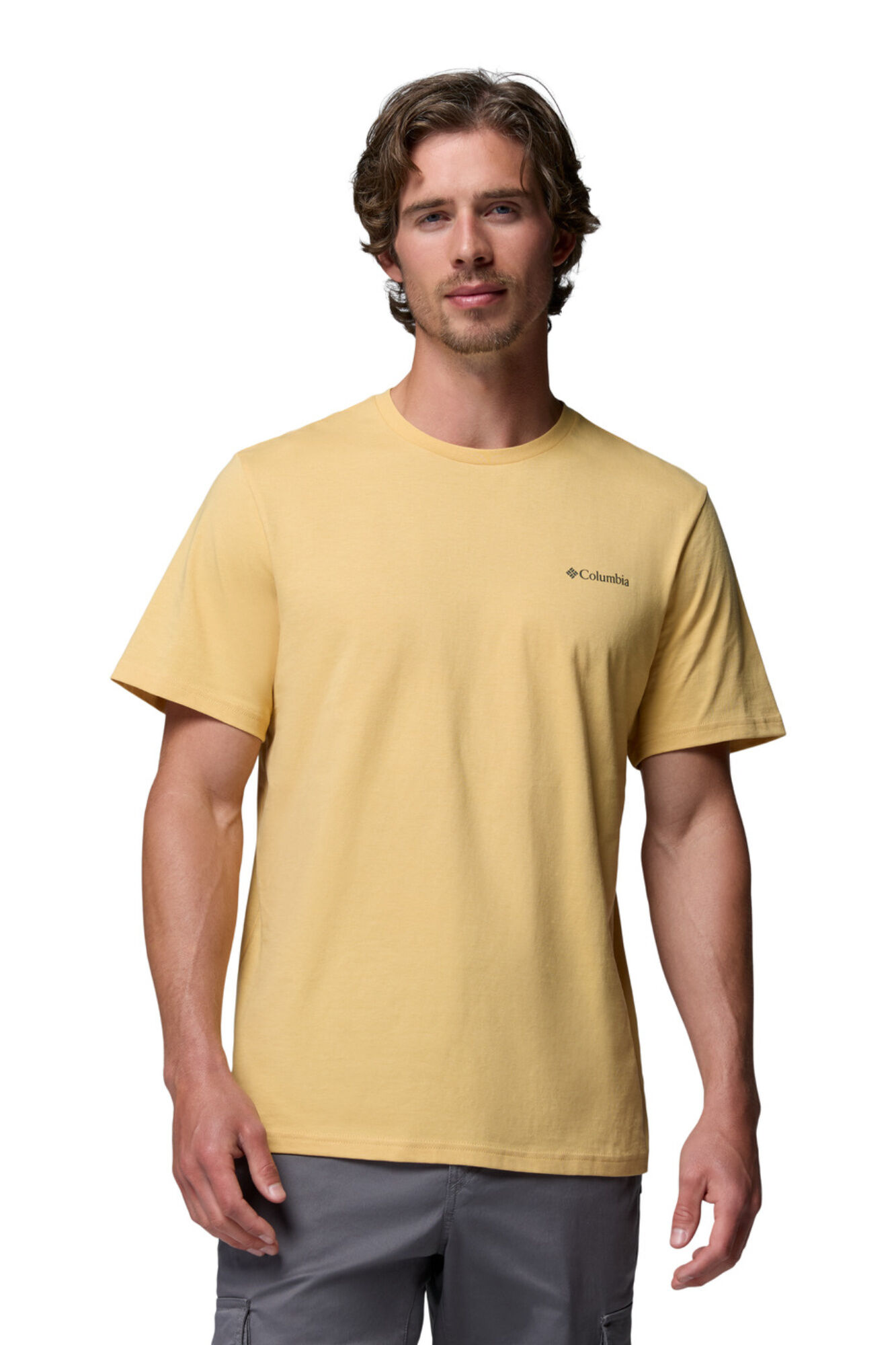 Columbia Camiseta con estampado de naturaleza en la espalda