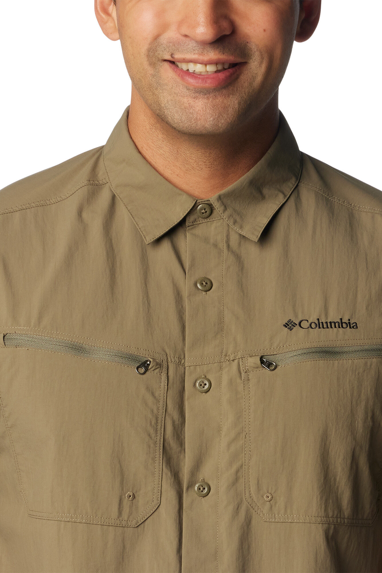 Columbia Columbia for men 's Mountaindale&trade; short sleeve Shirt beige
