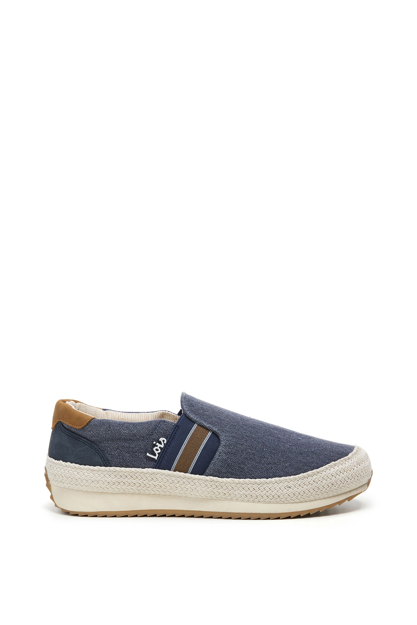 Lois T&ecirc;nis slip-on de lona azul