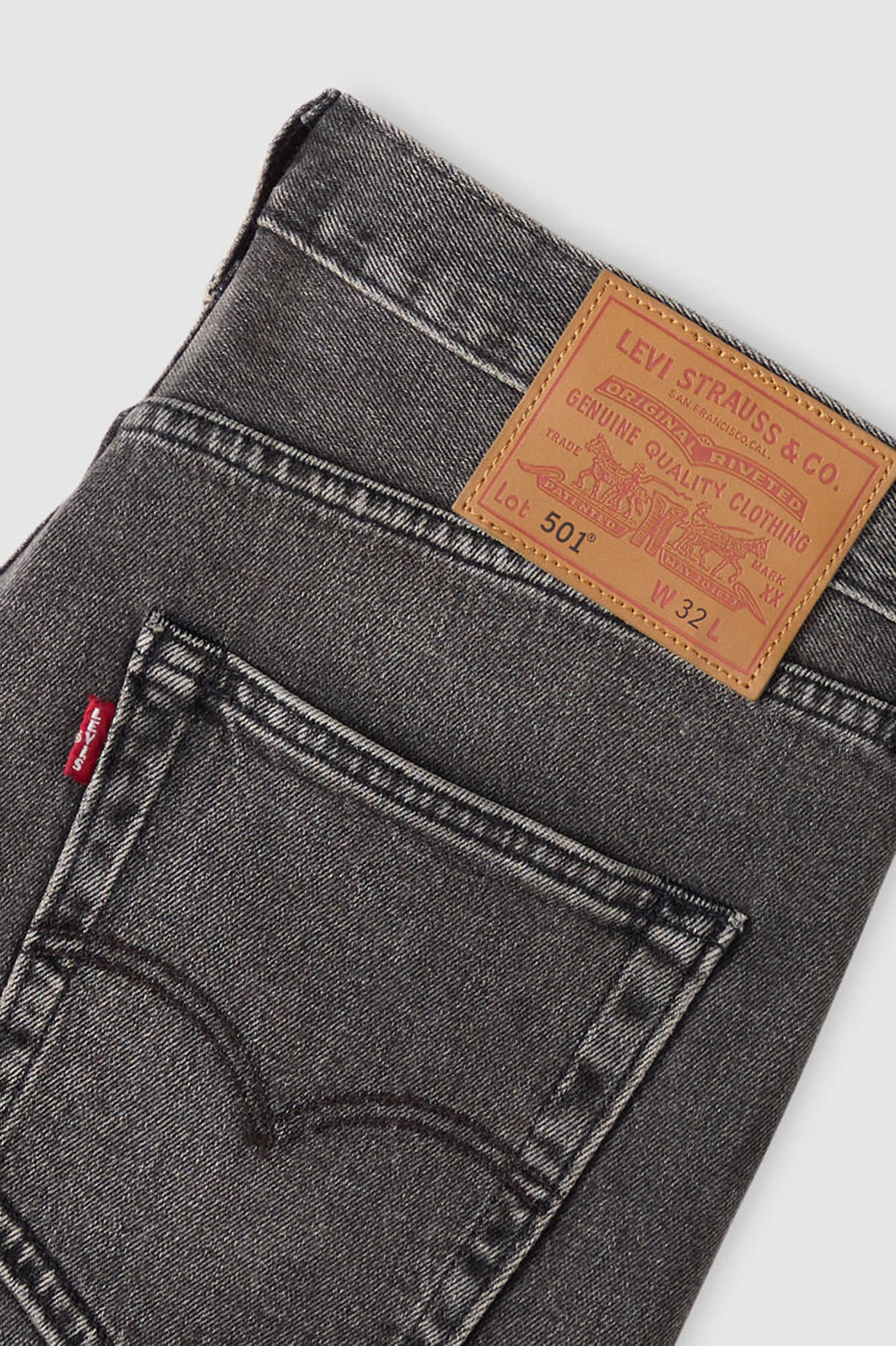 Levi's Bermuda vaquera 501&reg; Original gris