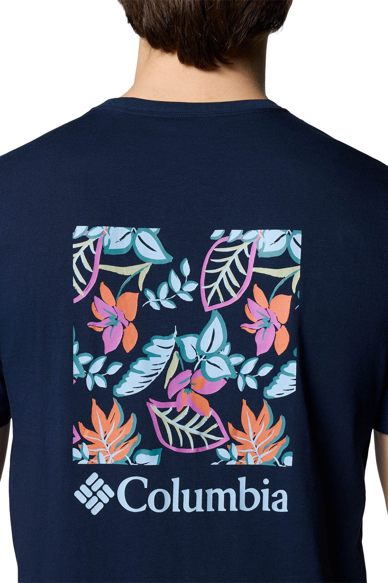 Columbia Camiseta de manga corta North Cascades&trade; de Columbia para hombre azul