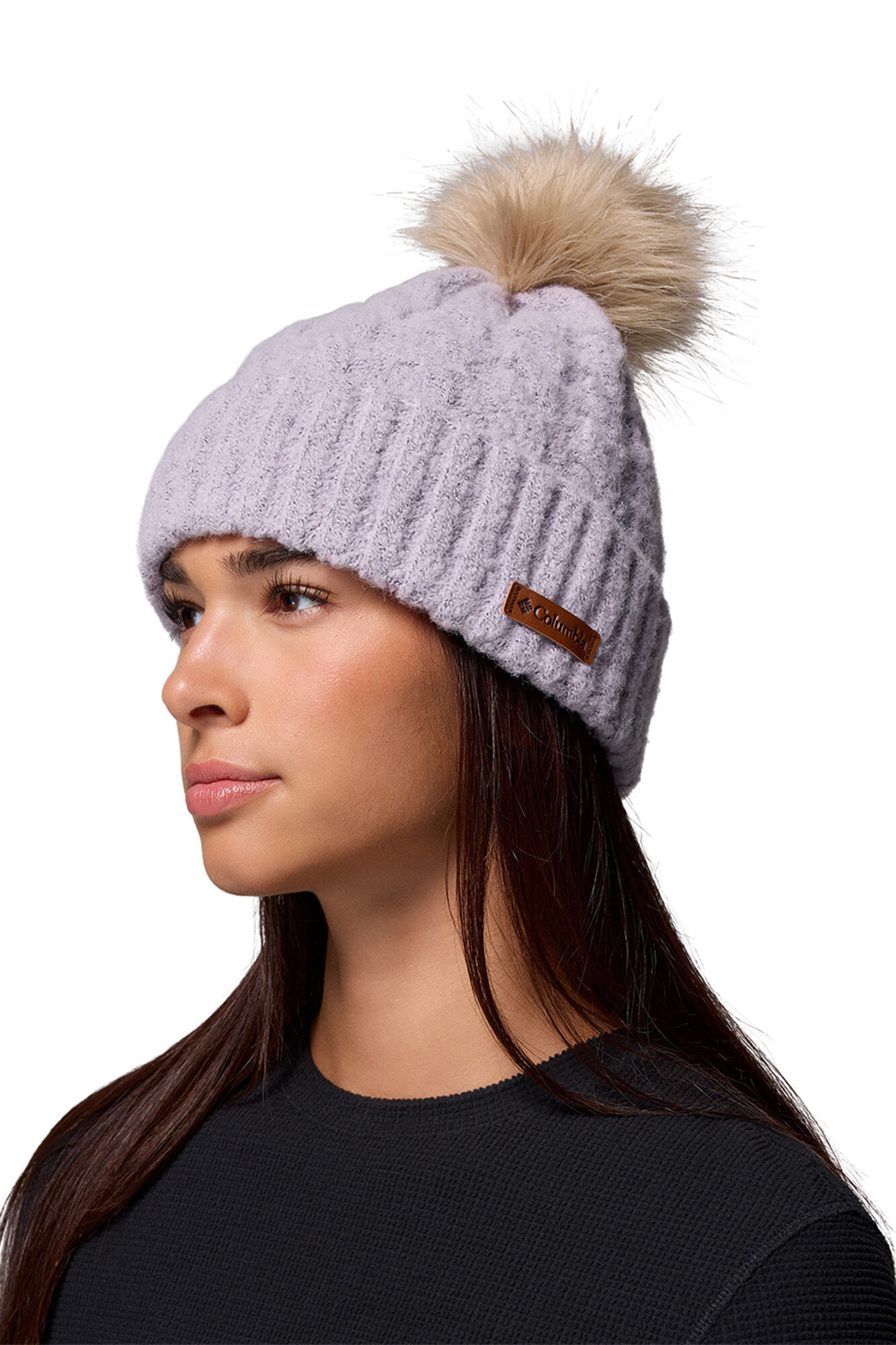 Columbia Gorro unisex Winter Blur&trade; II con pomp&oacute;n