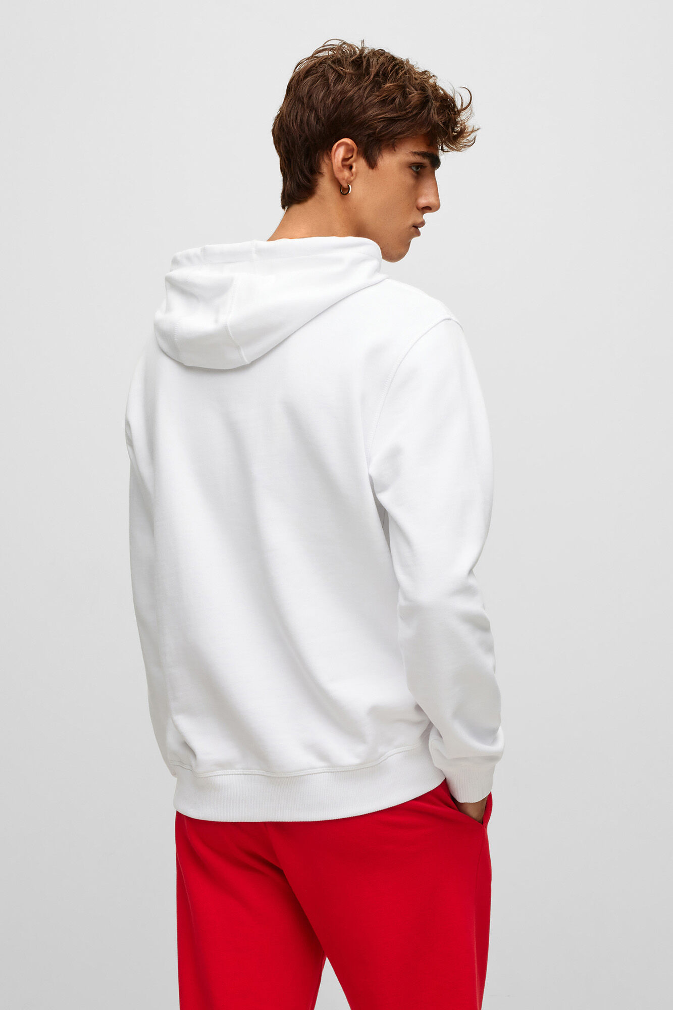 HUGO Su&eacute;ter manga larga blanco