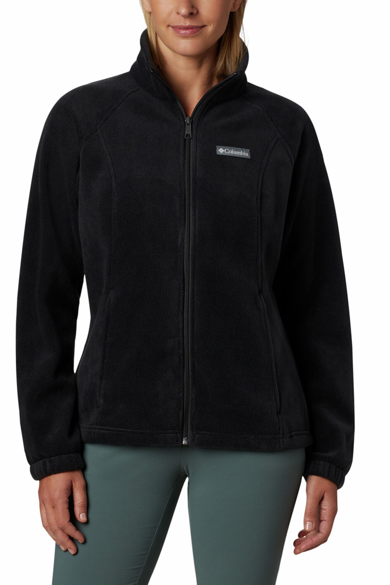 Columbia Forro polar Benton Springs&trade; para mujer negro