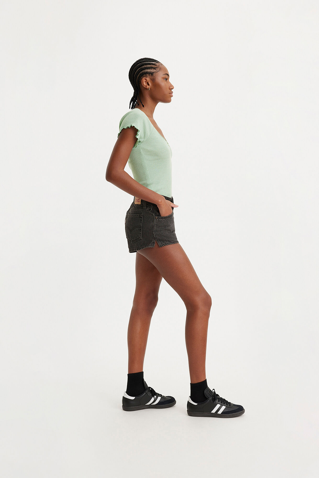 Levi's Short vaquero Superlow&trade; negro