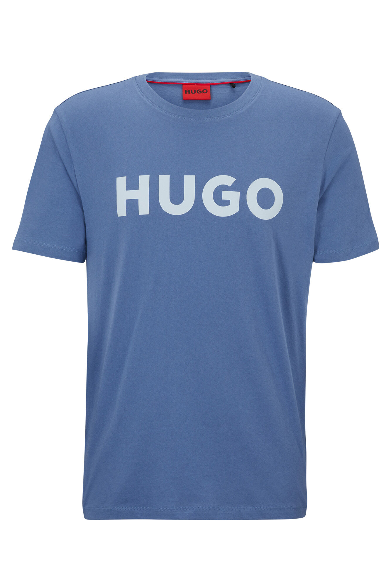 HUGO T-shirt de manga curta azul