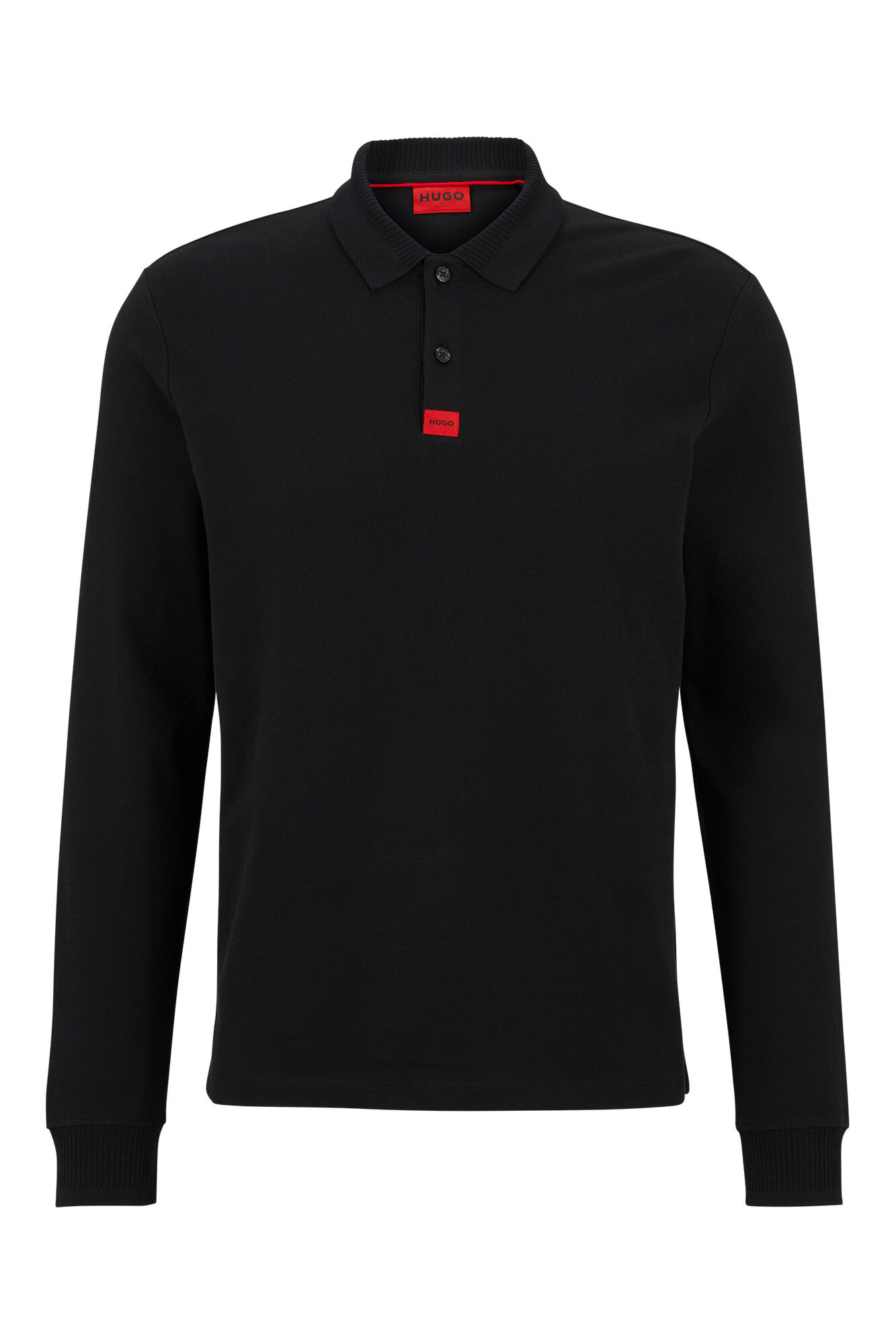 HUGO Polo shirt black