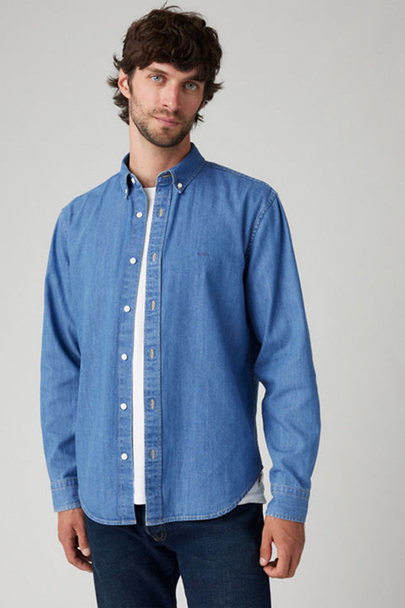 Levi's Levis&reg; denim shirt blue