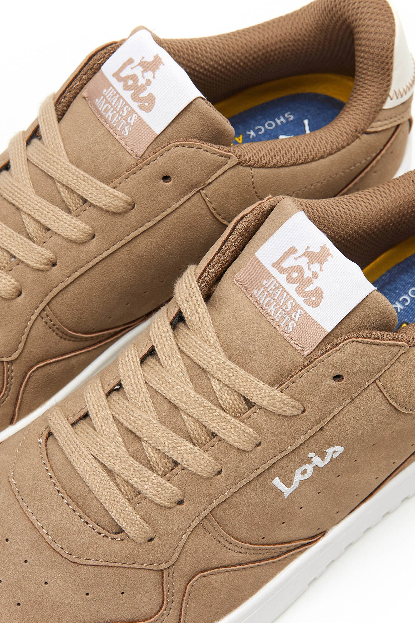 Lois Zapatilla tipo basket nude