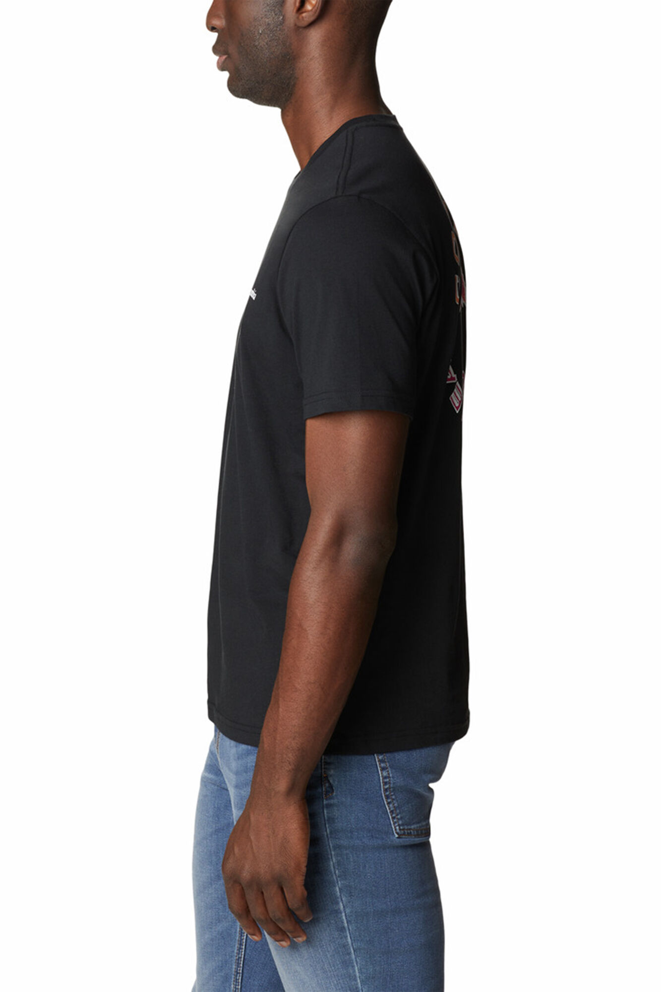 Columbia Camiseta manga corta logo Columbia negro