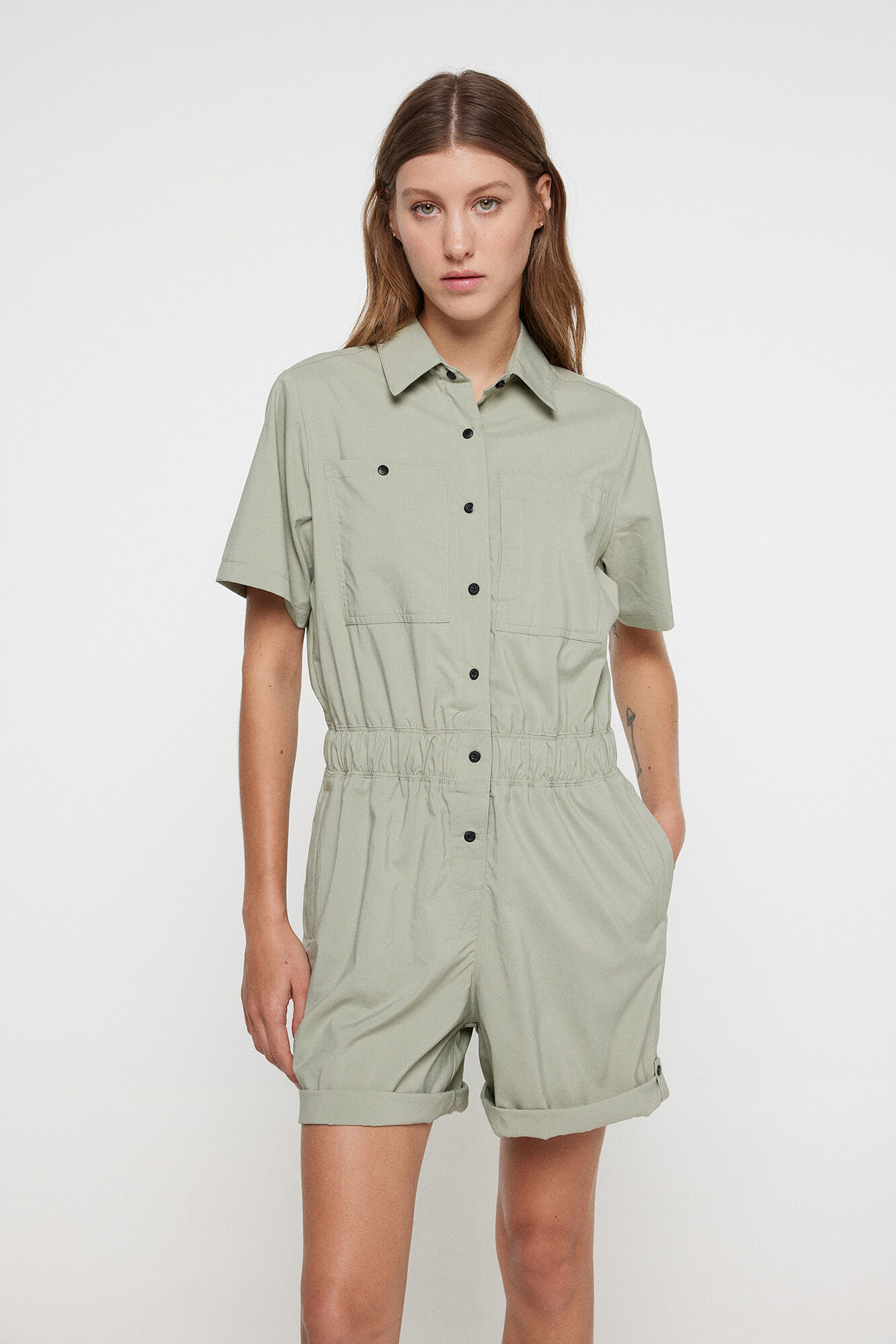 Columbia Columbia Silver Ridge Utility&trade; short playsuit for women beige