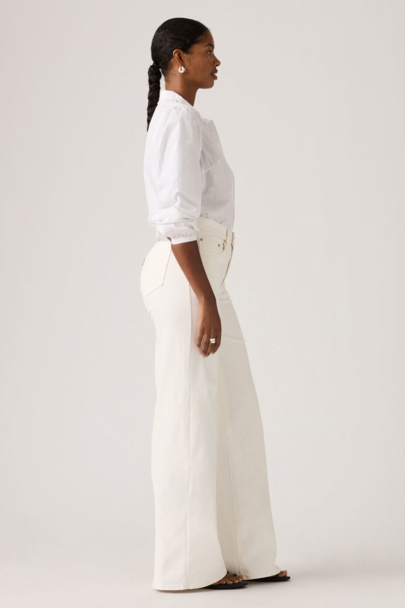 Levi's Pantal&oacute;n 728&trade;High Rise Wide Leg blanco