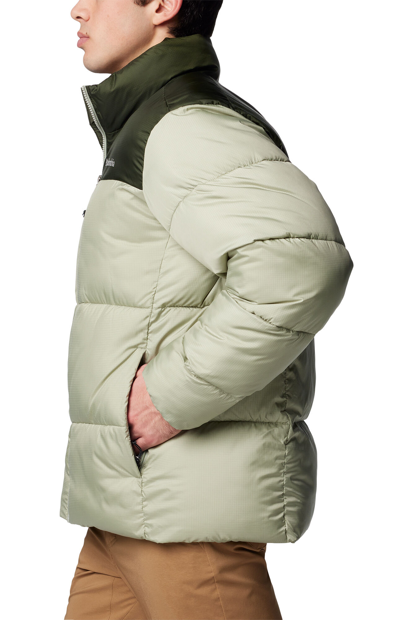 Columbia Columbia Chaqueta acolchada Puffect&trade; III para hombre kaki