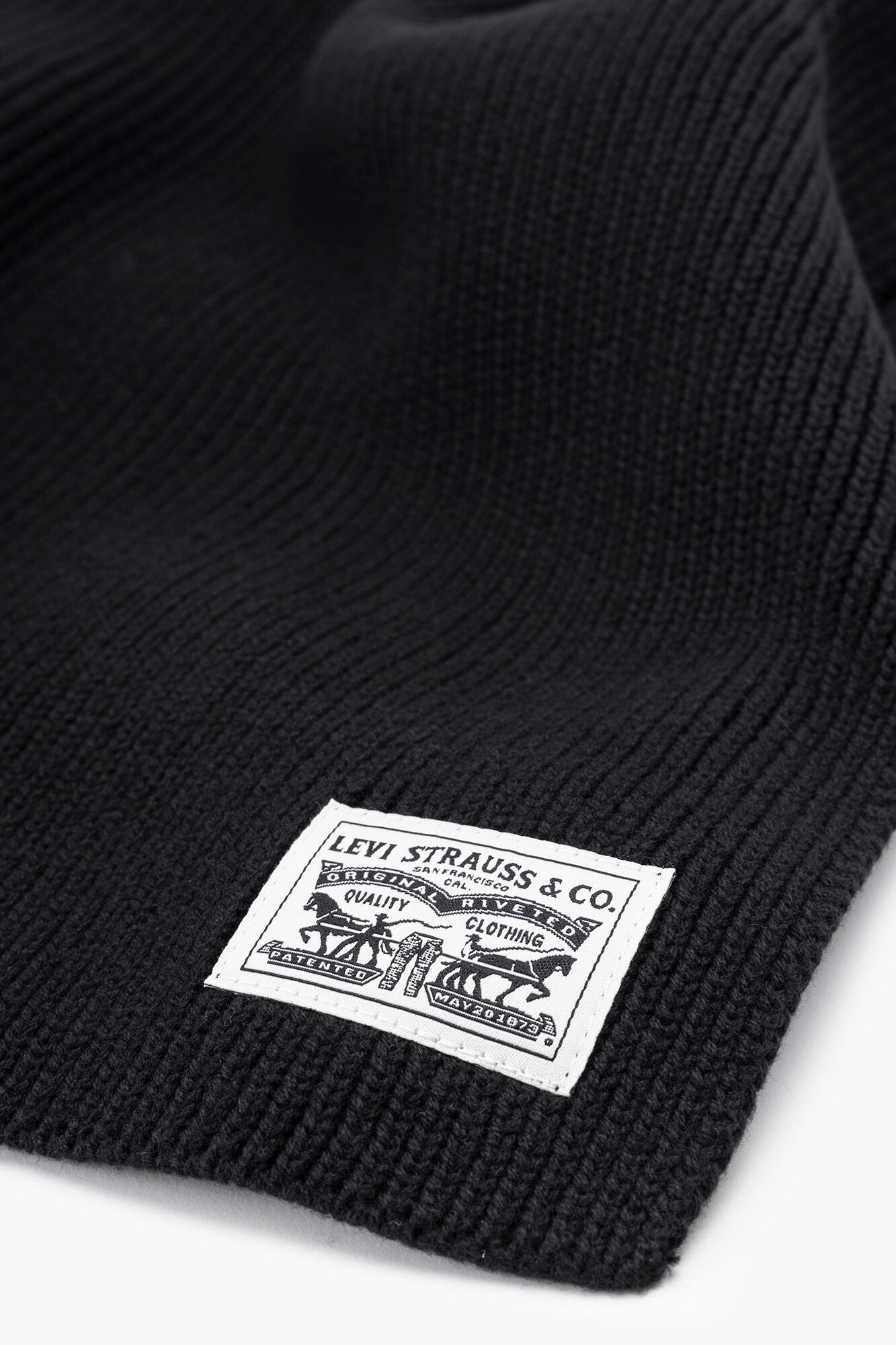 Levi's Backpatch Scarf black