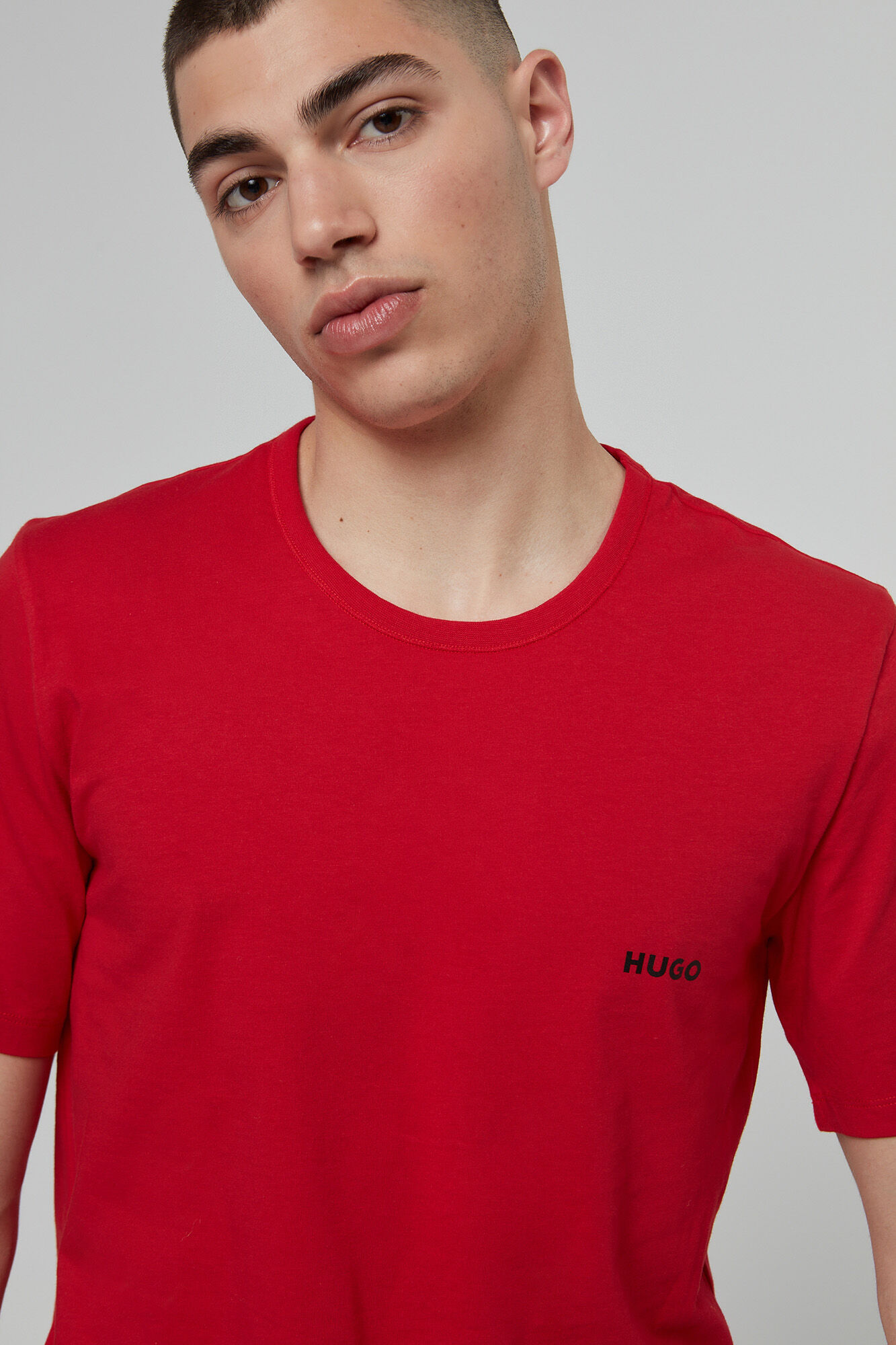 HUGO Pack 3 camisetas negro