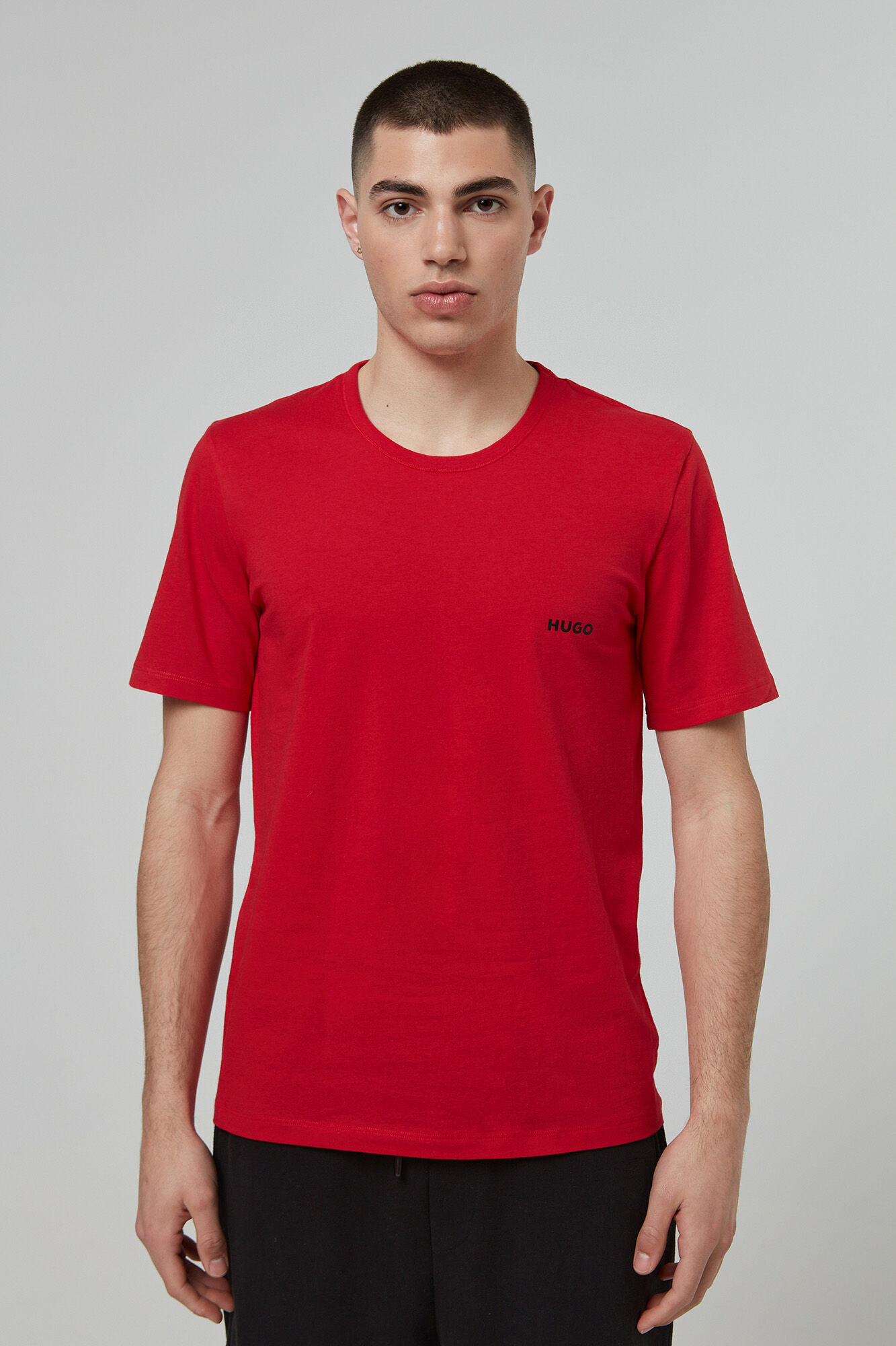 HUGO Pack 3 camisetas negro