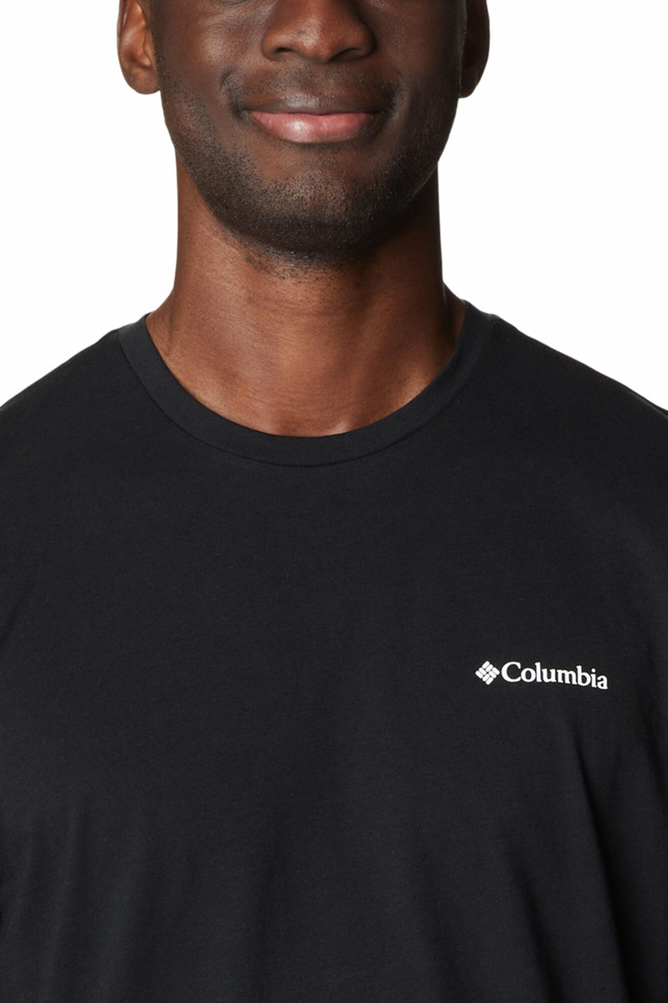 Columbia Camiseta manga corta logo Columbia negro