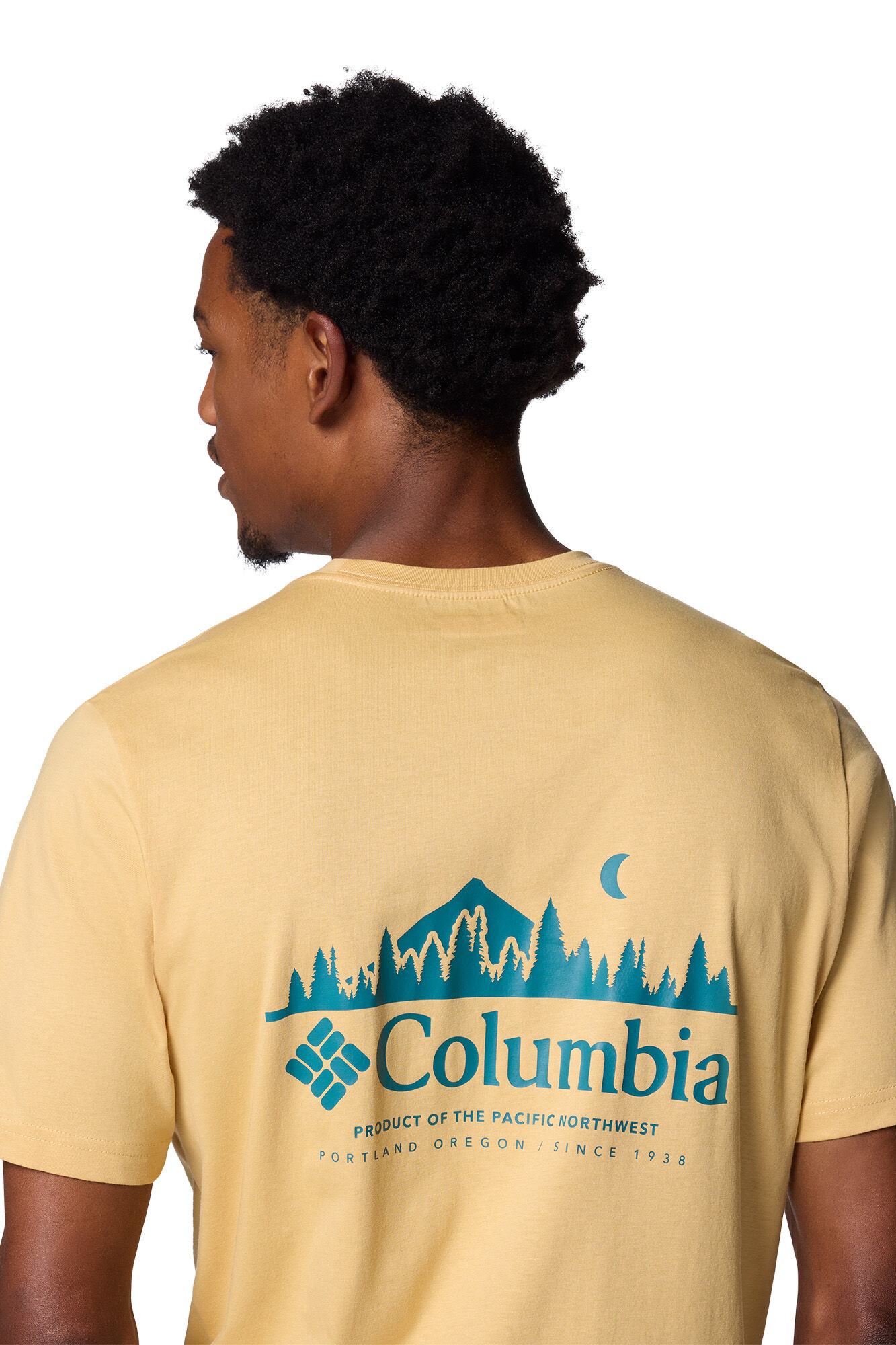 Columbia Columbia for men 's Rapid Ridge&trade; II organic cotton T-Shirt printed