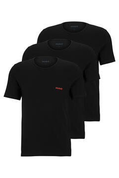 Springfield Pack de 3 camisetas negro