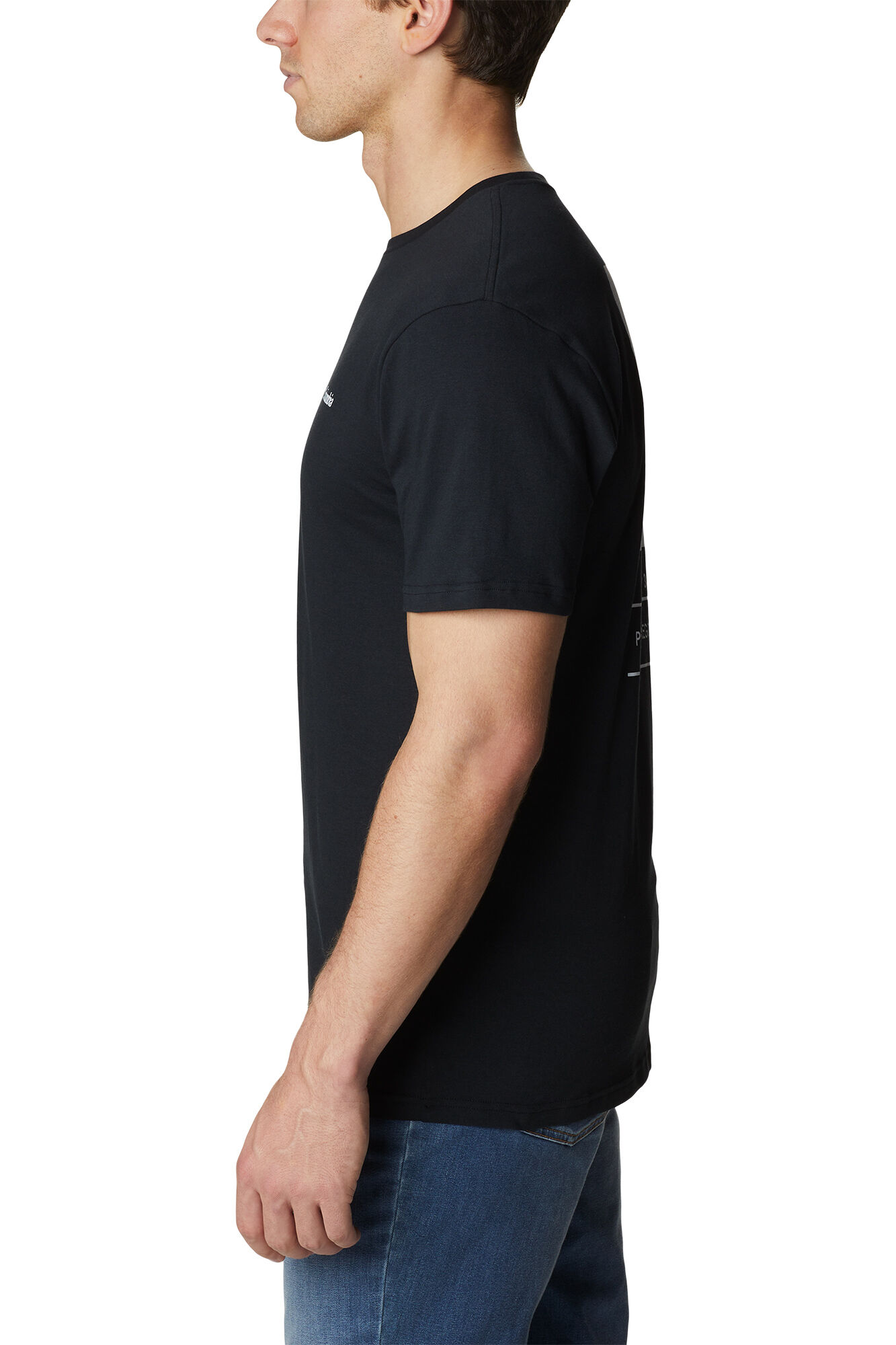 Columbia Camiseta estampada Columbia Barton Springs&trade; para hombre negro