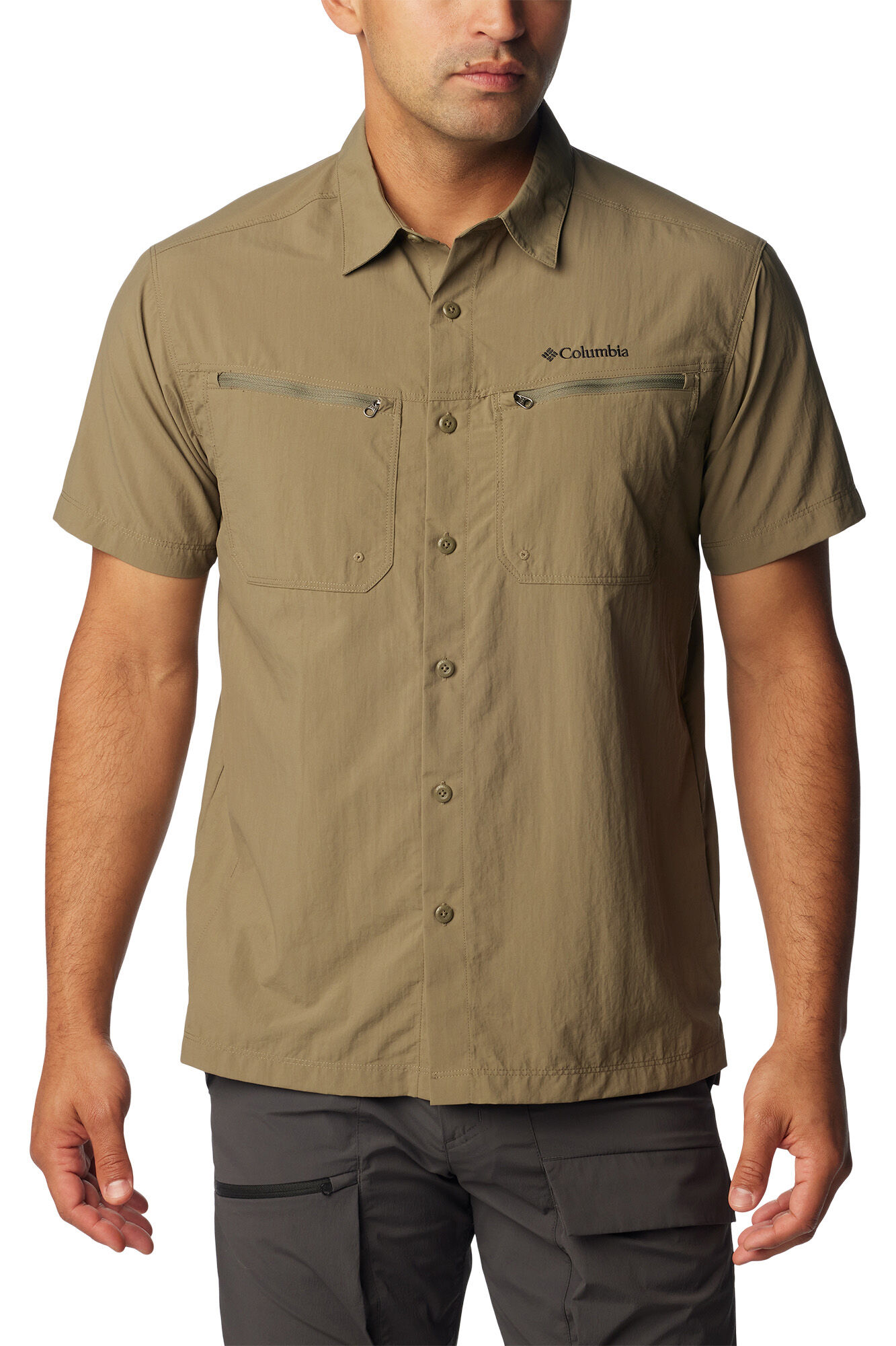 Columbia Columbia for men 's Mountaindale&trade; short sleeve Shirt beige