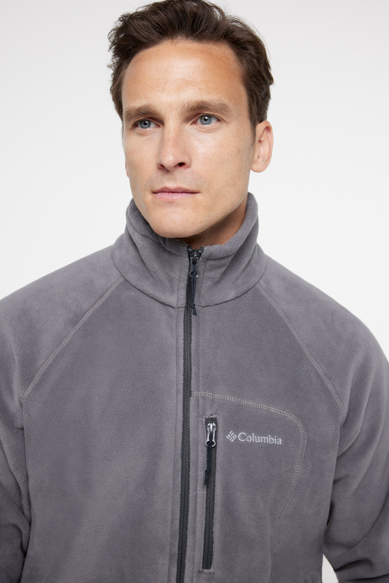 Columbia Casaco polar com fecho de correr