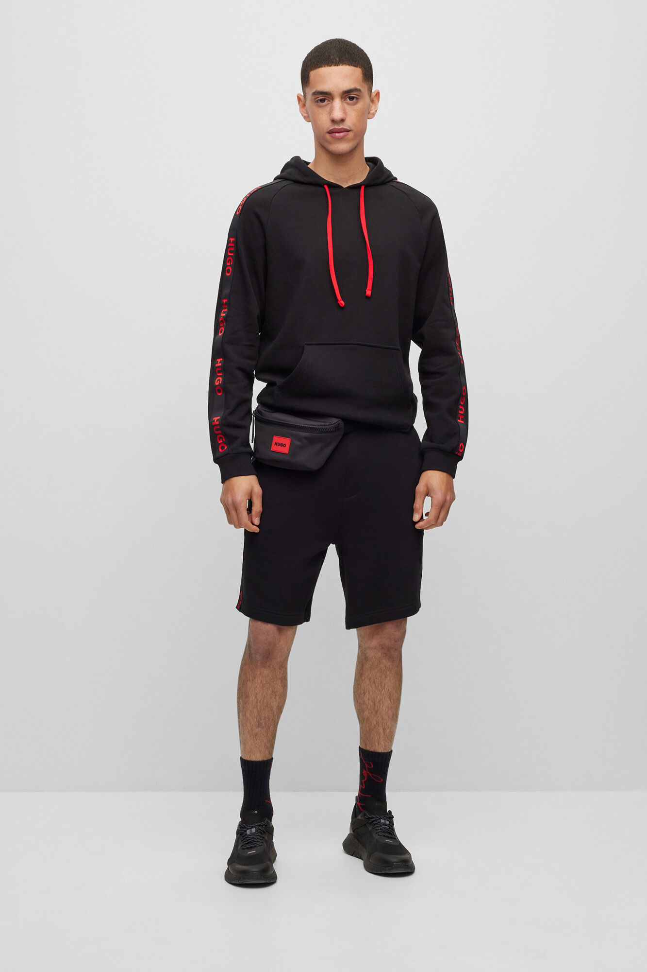 HUGO Sweatshirt preto