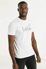 Lois Camiseta Manga Corta blanco