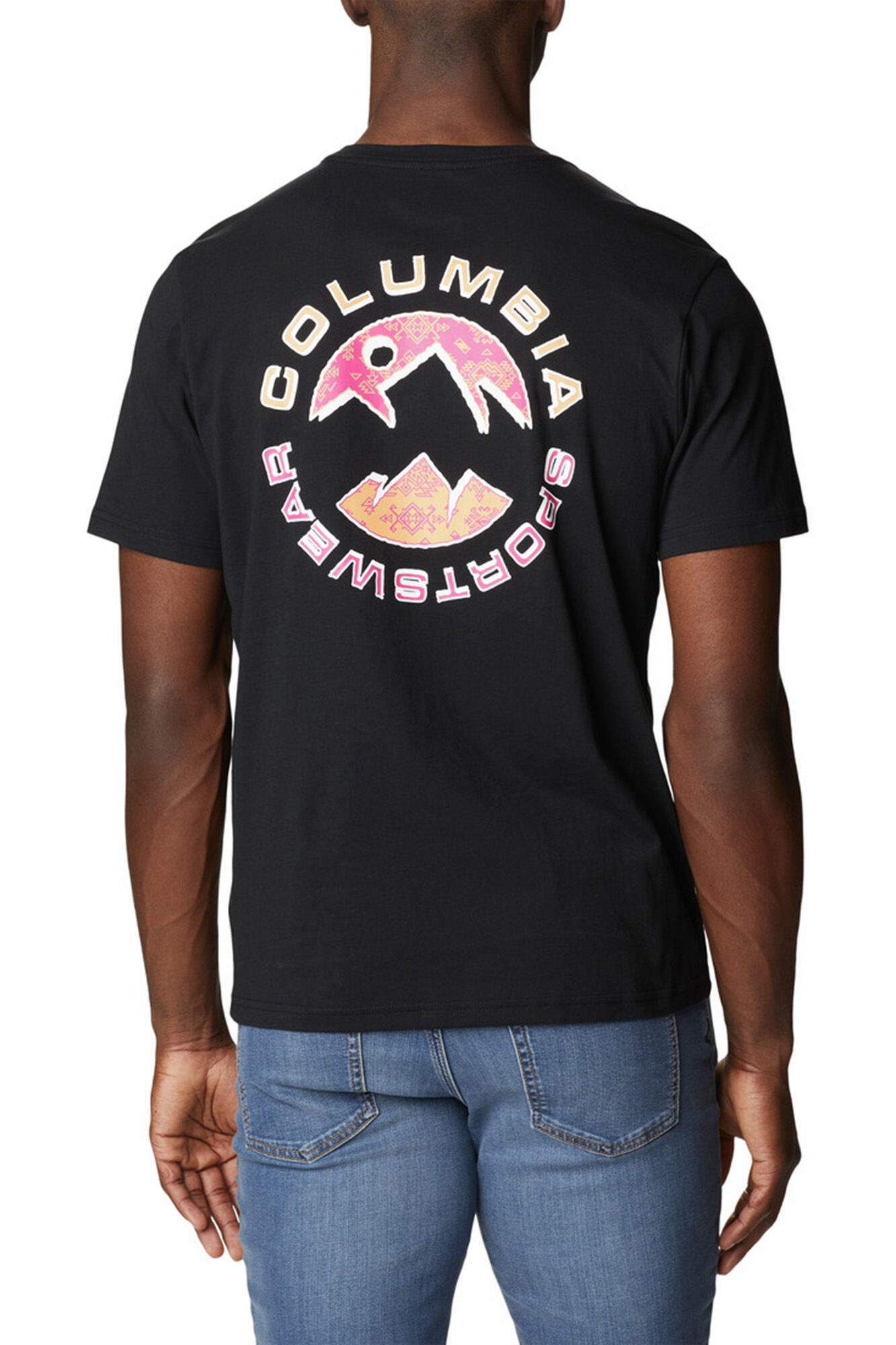 Columbia Camiseta manga corta logo Columbia negro