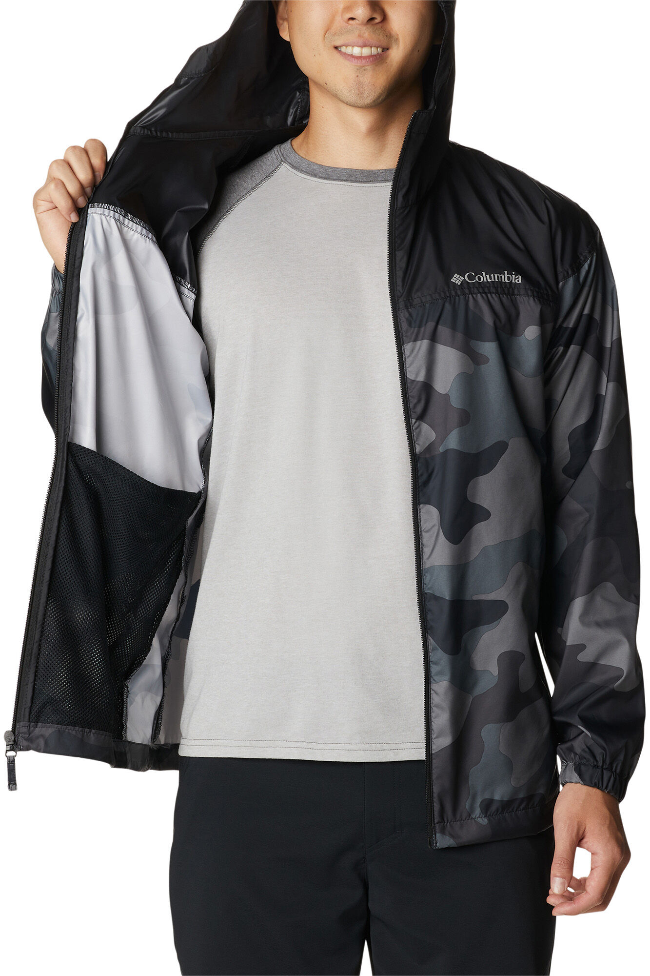 Columbia Columbia Flash Challenger windbreaker&trade; for men - Novelty black