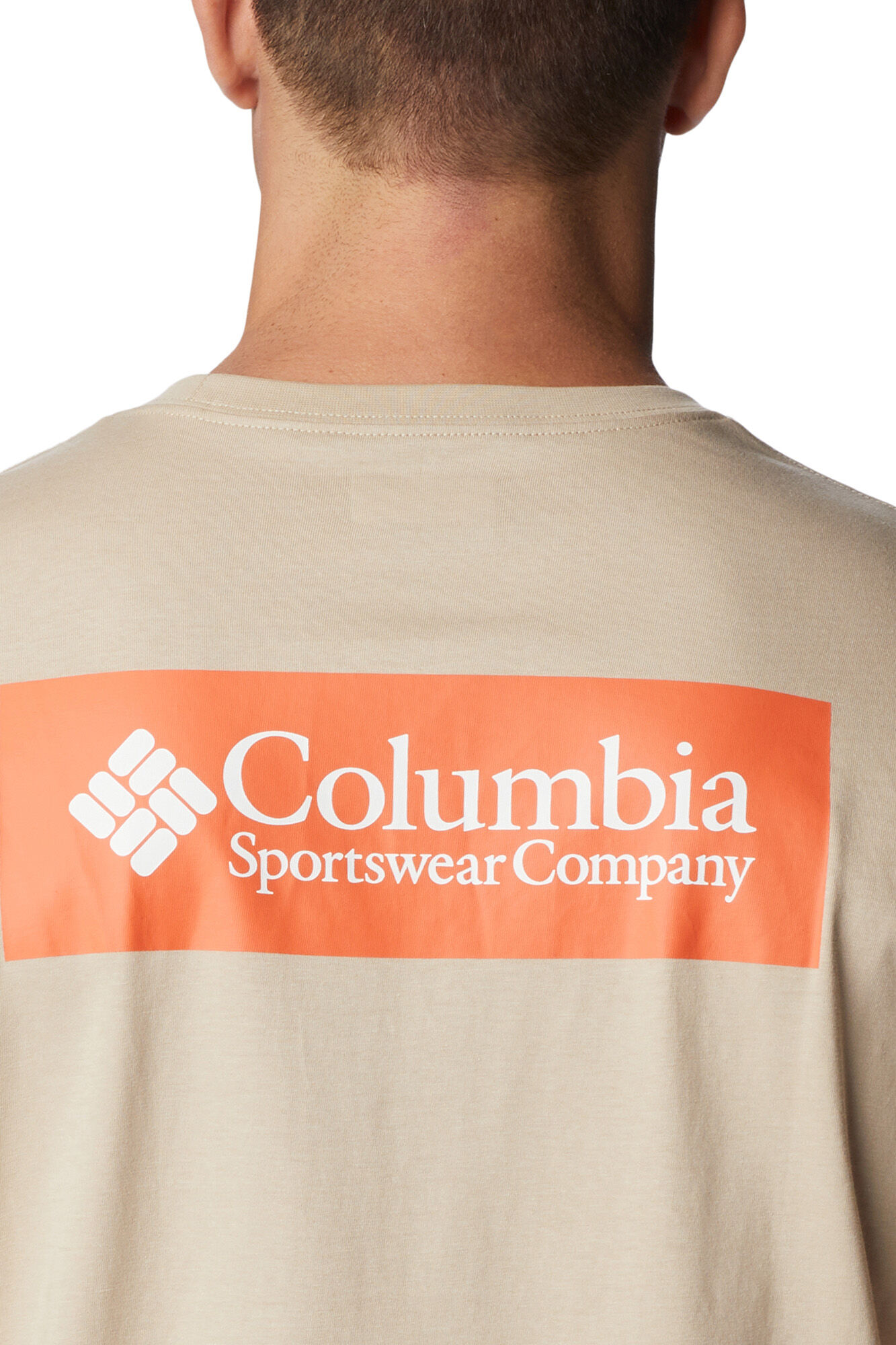 Columbia Camiseta de manga corta Columbia North Cascades&trade; para hombre beige