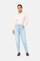 Levi's Jeans Mom Tiro Alto azul