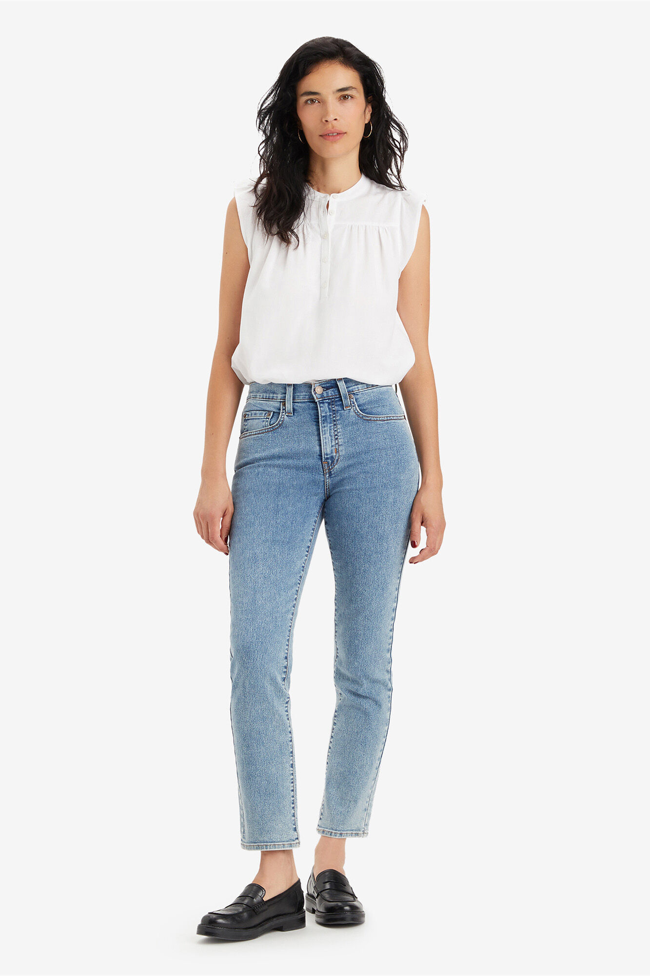 Levi's 724&trade; High Rise Straight Jeans blue