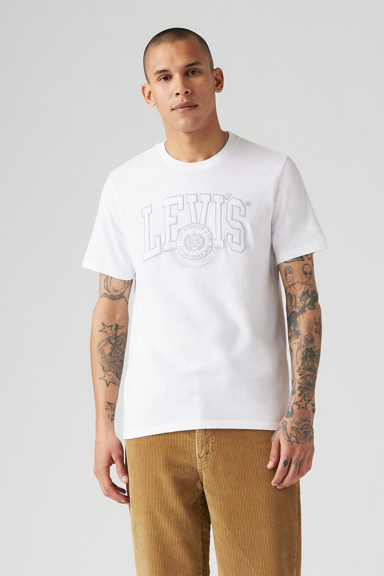Levi's Classic Printed T-shirt white
