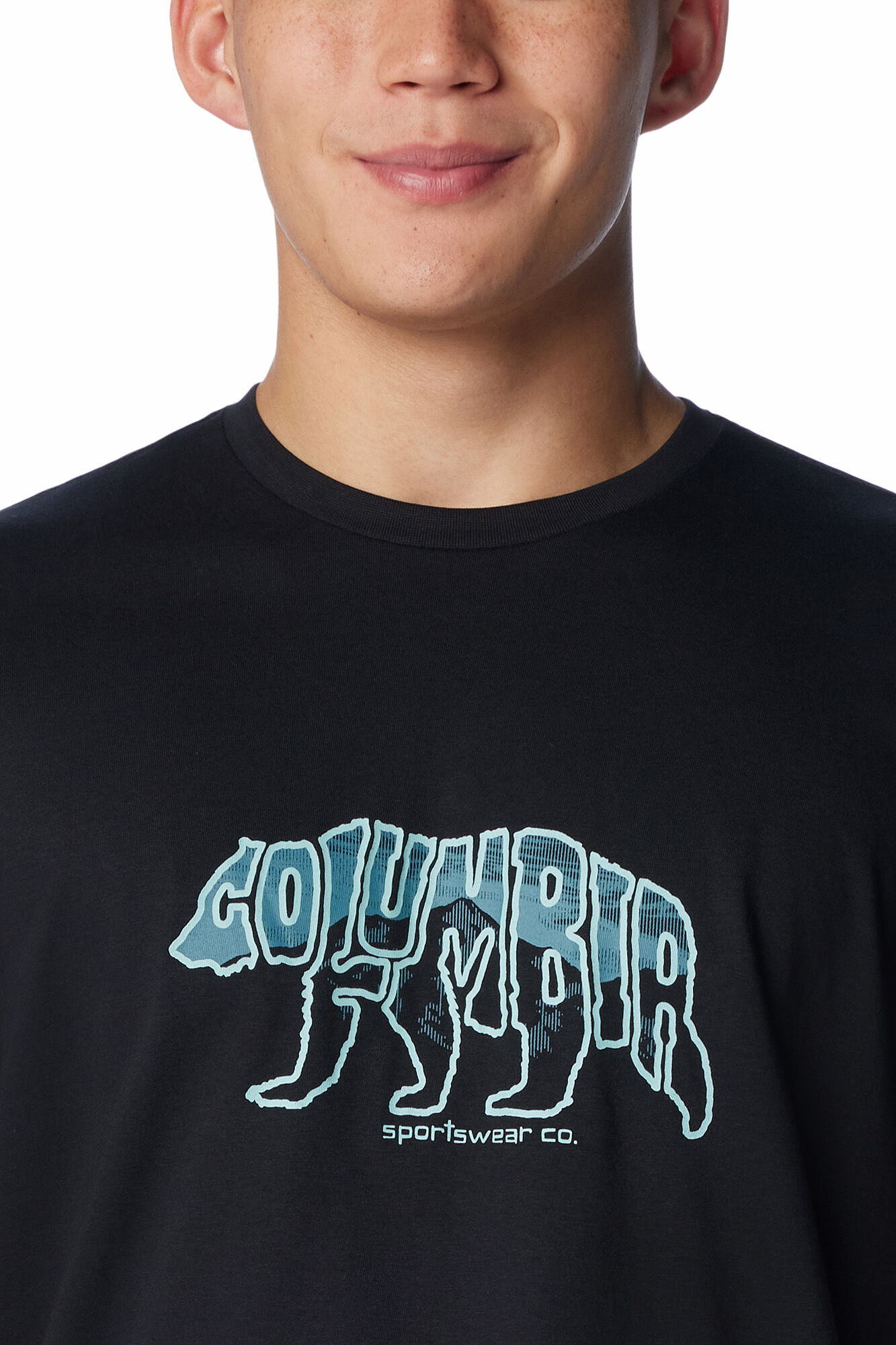 Columbia Camiseta de manga corta Columbia Rockaway River&trade; Outdoor para hombre negro