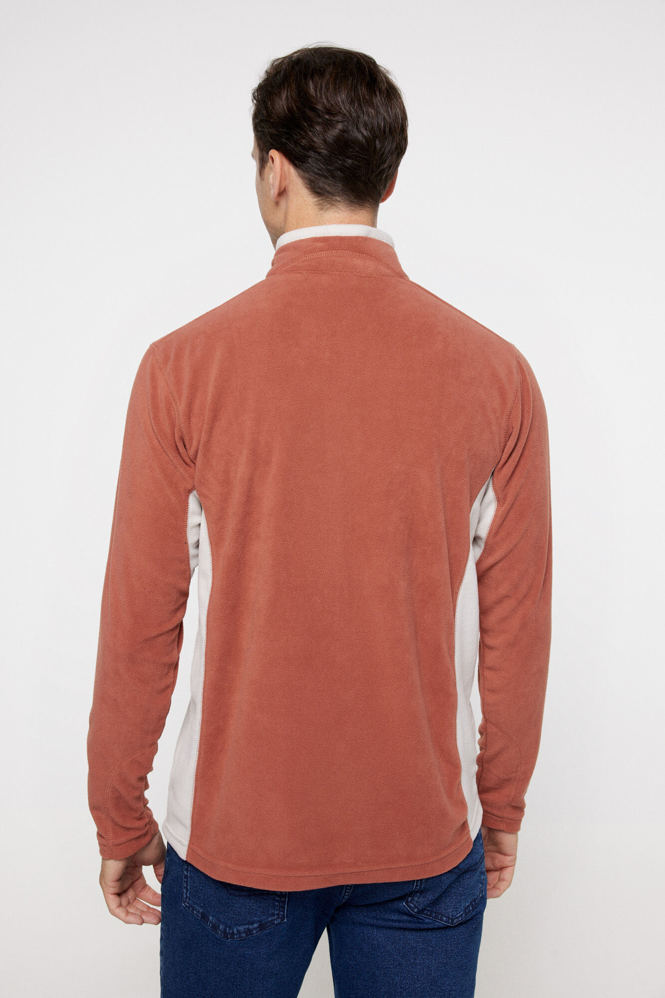 Columbia Columbia Klamath Range II&trade; half-zip fleece for men <br> red
