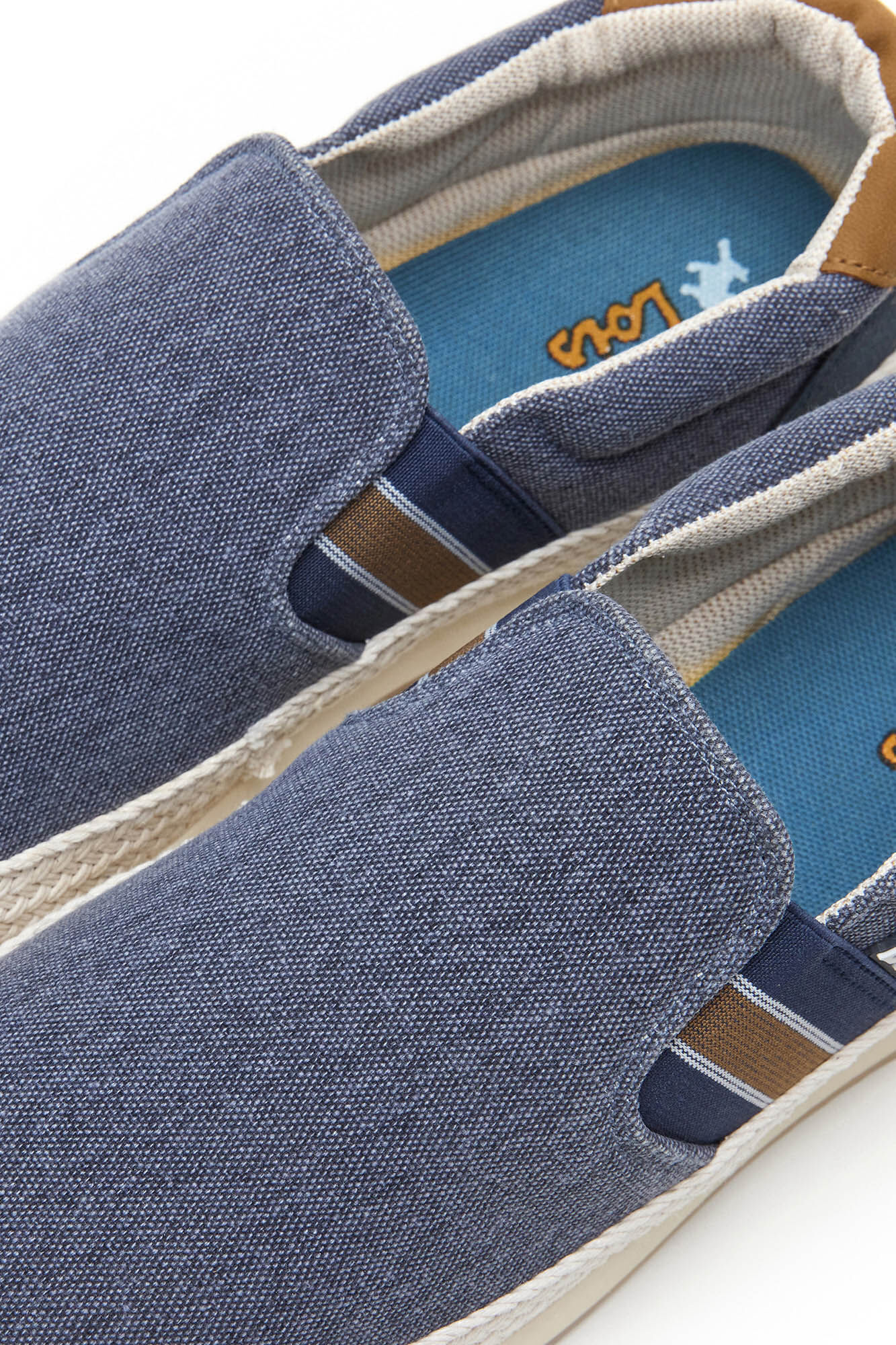 Lois T&ecirc;nis slip-on de lona azul