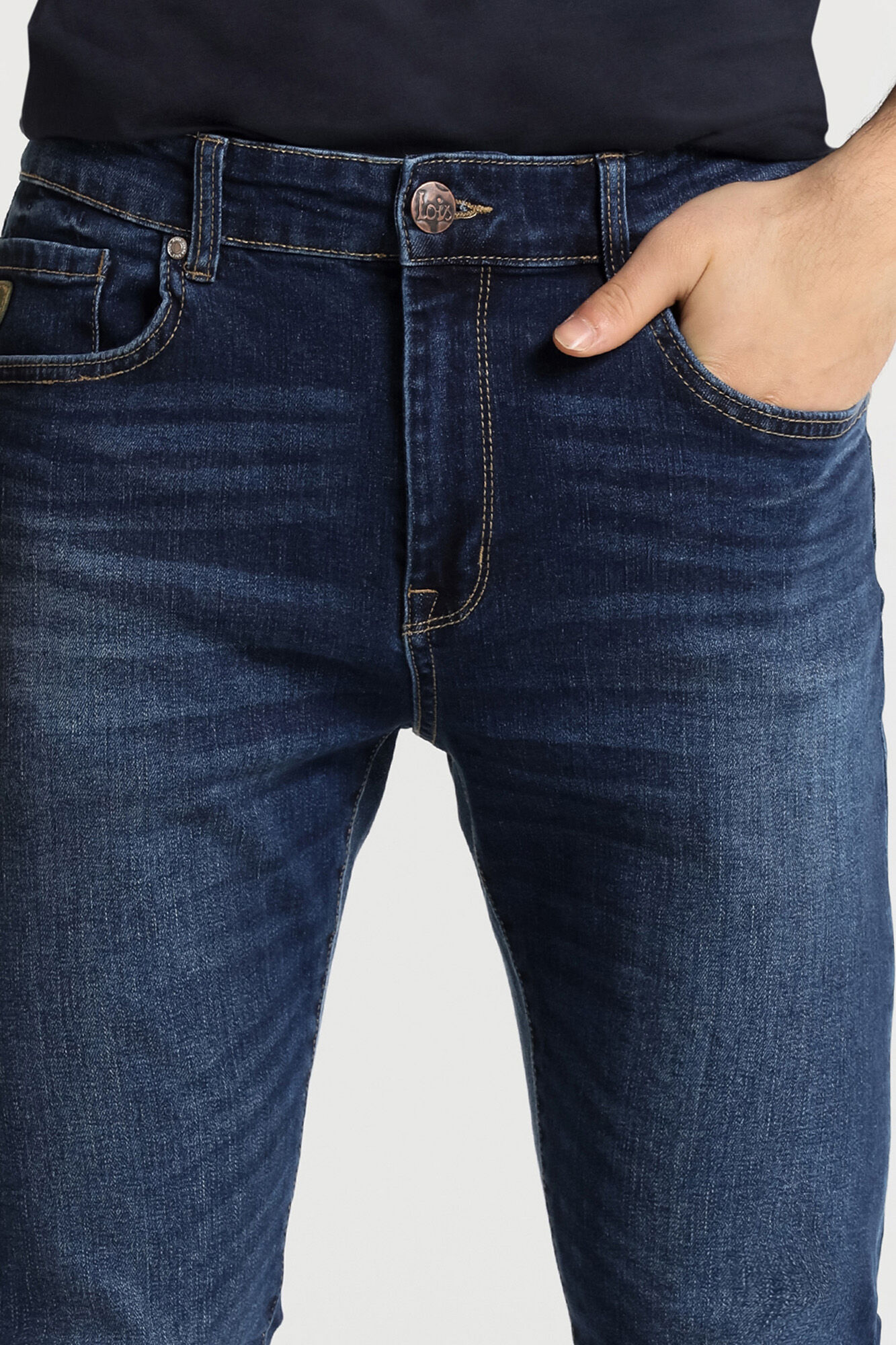 Lois Cal&ccedil;a jeans azul escuro m&eacute;dio azul