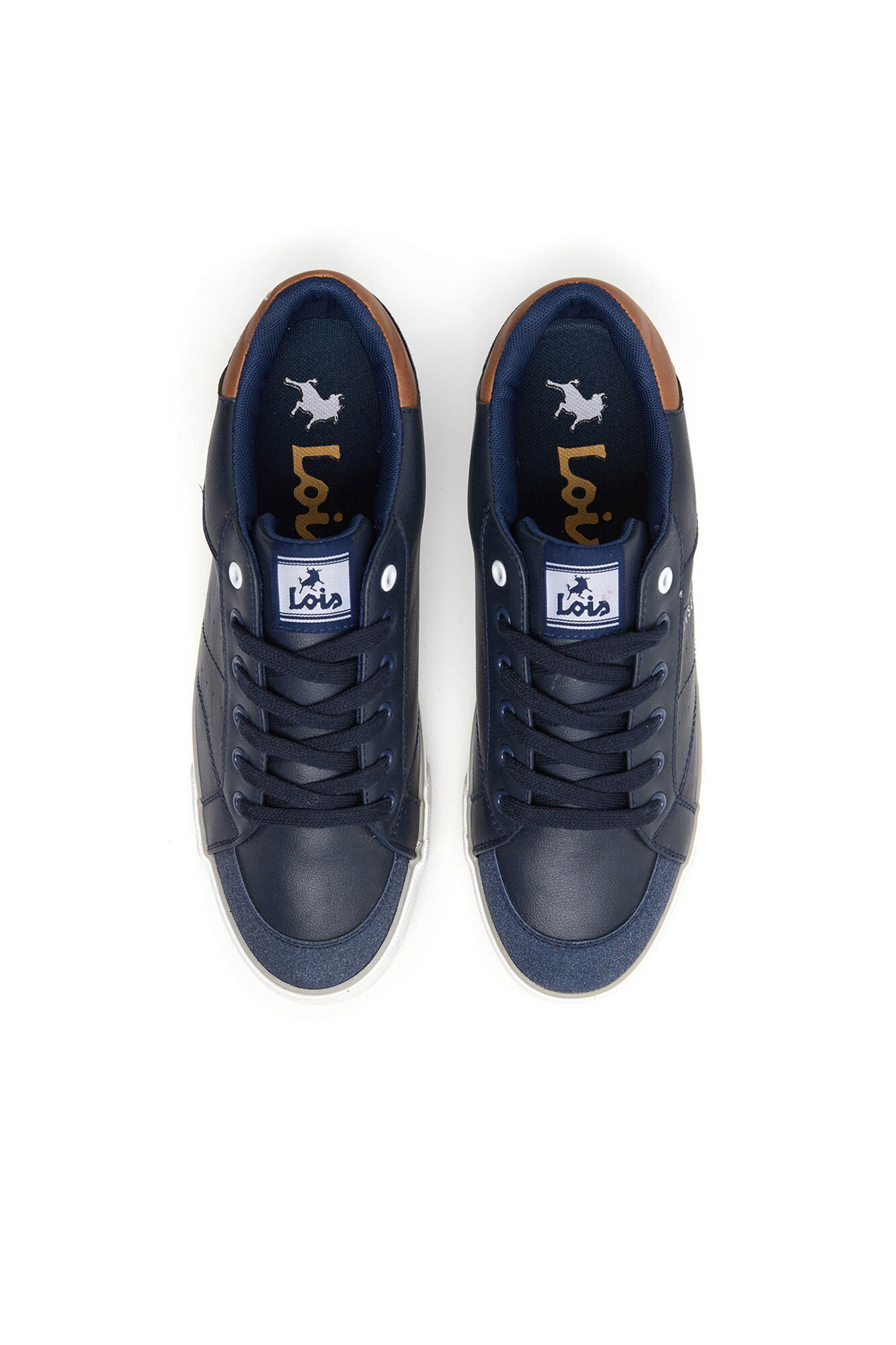 Lois Zapatillas casual tenis cordones azul