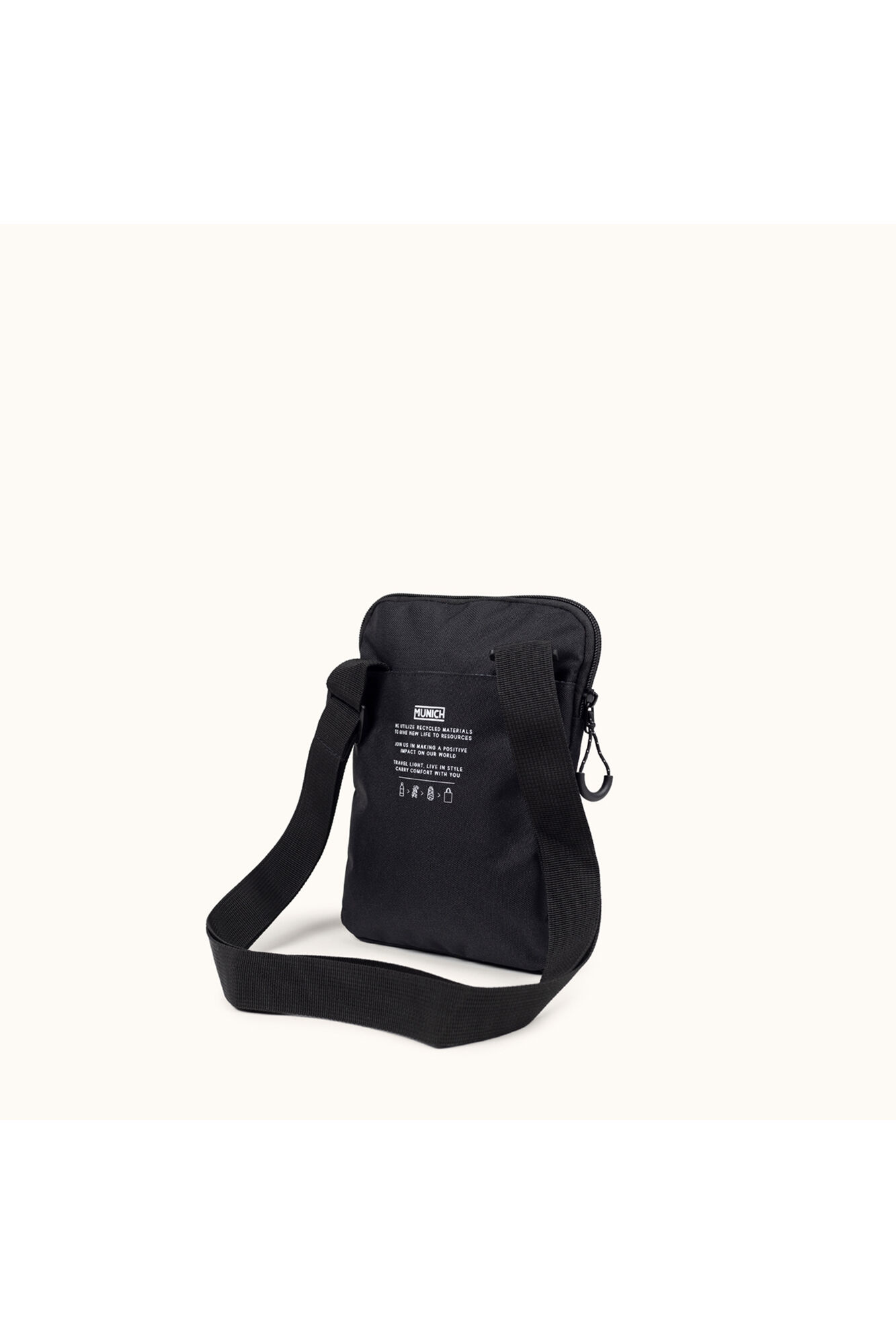 Munich Slim Crossbody Bag black