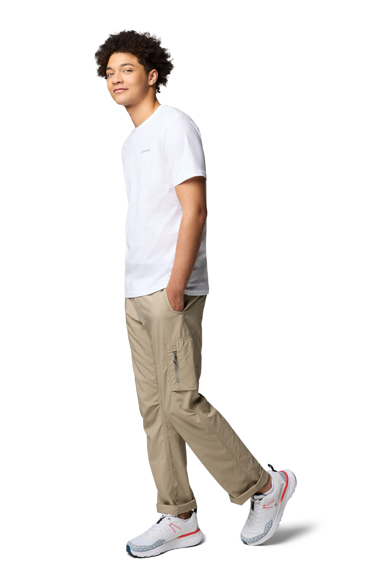 Columbia Columbia for men 's North Cascades&trade; short sleeve T-Shirt white