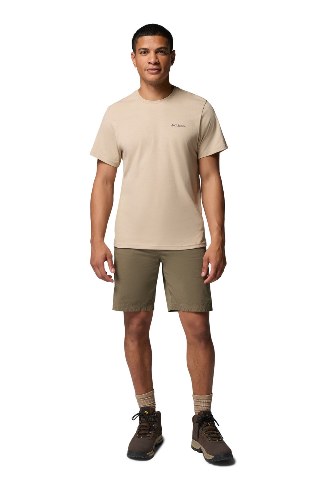 Columbia T-shirt b&aacute;sica cru