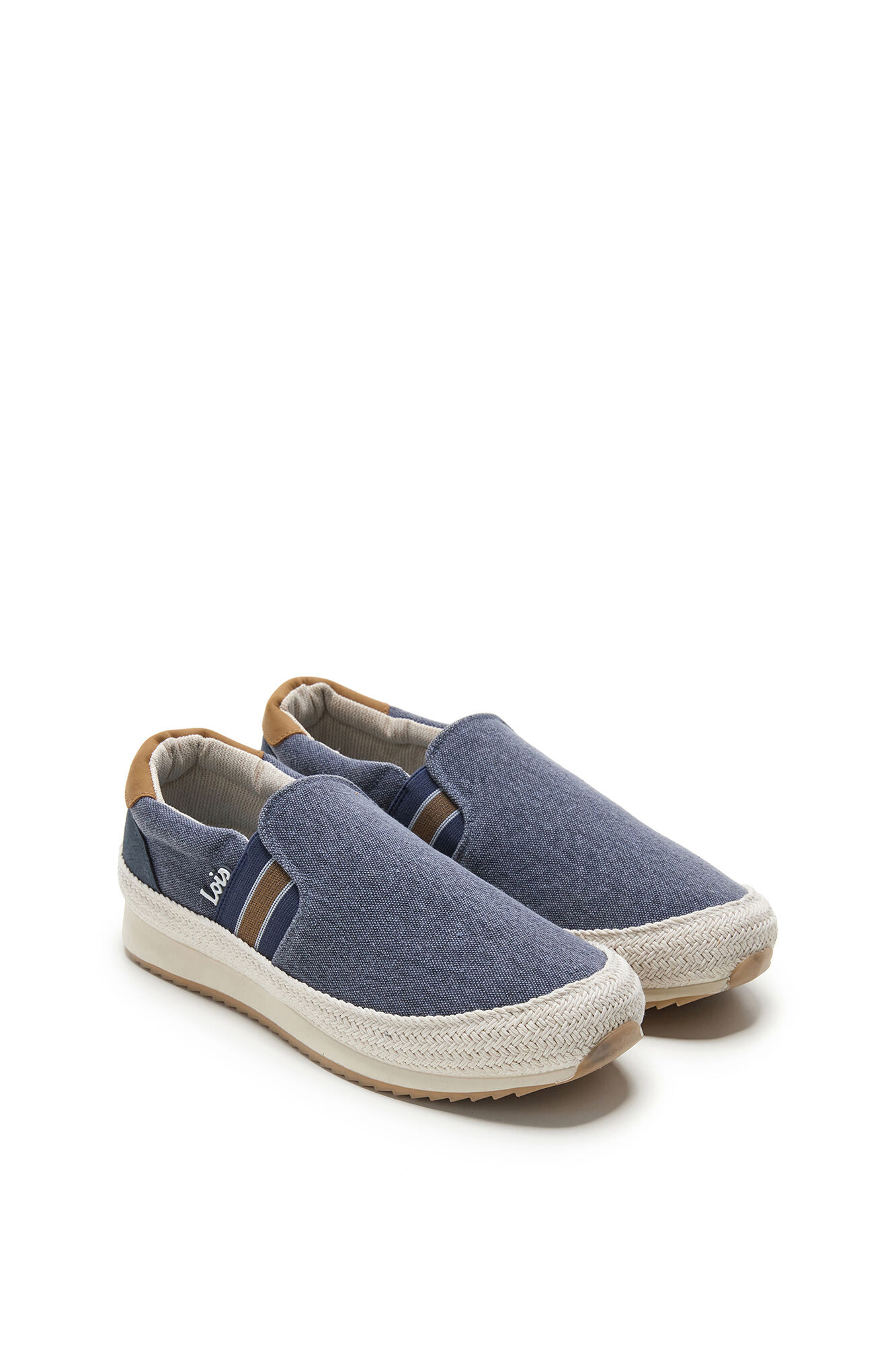 Lois T&ecirc;nis slip-on de lona azul