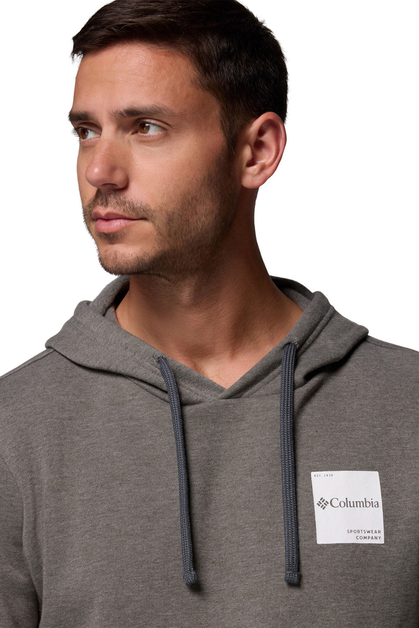 Columbia Sudadera estampada con capucha Columbia Trek&trade; para hombre gris