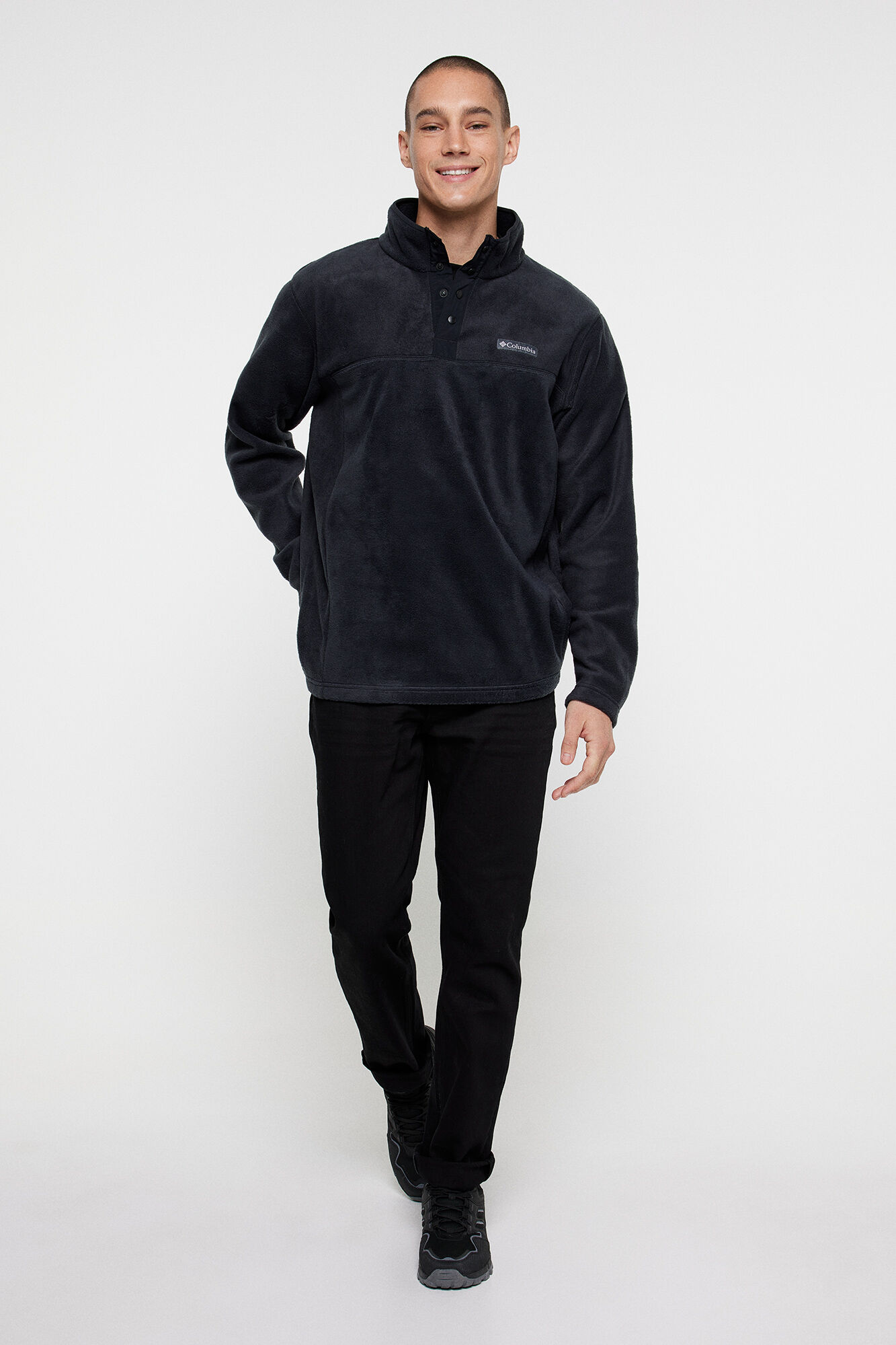 Columbia Columbia Steens Mountain&trade; half snap fleece for men black