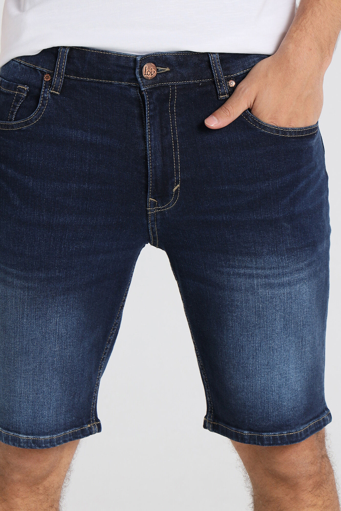 Lois Bermuda Tejana azul